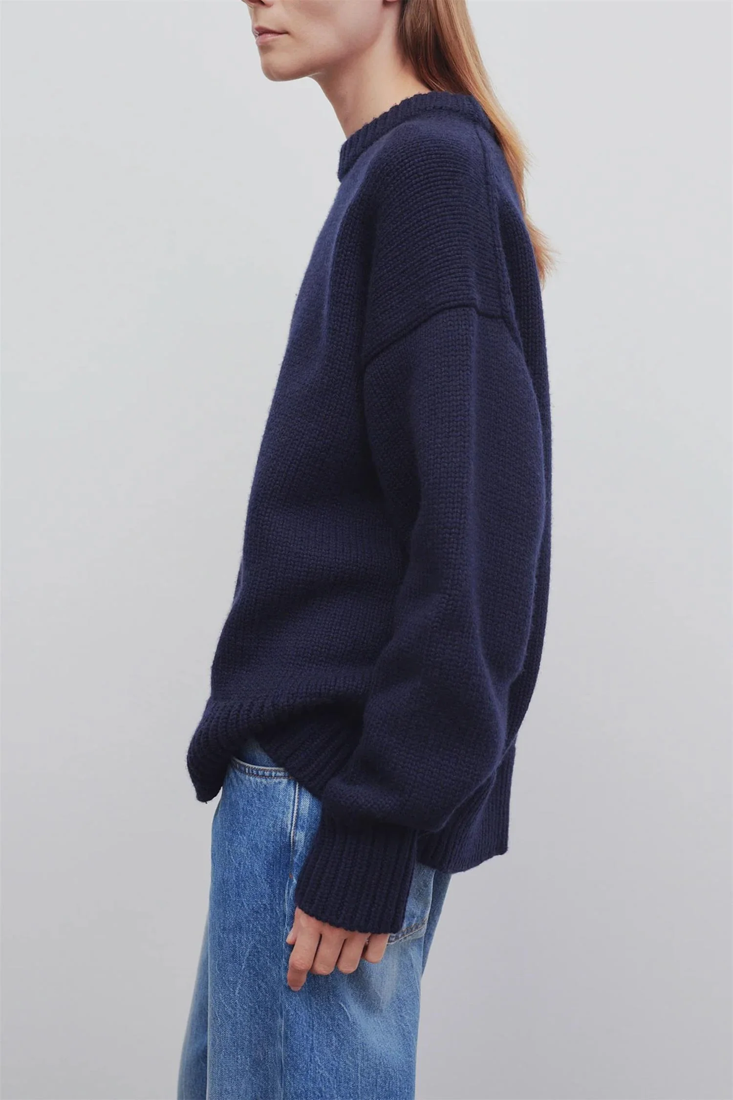 Ophelia Top in Wool and Cashmere - Image 3