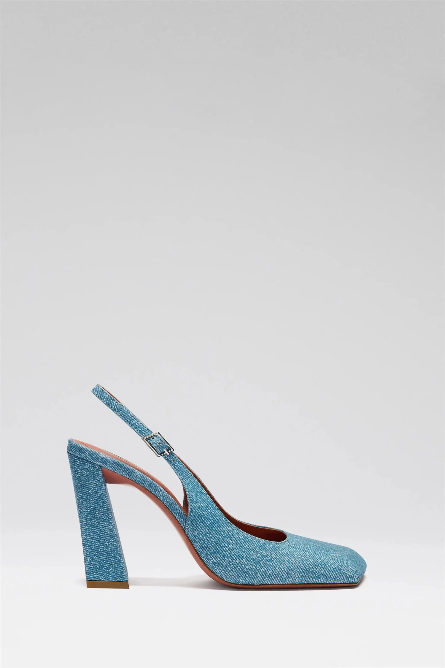 Charlotte 95 Sling Suede Denim