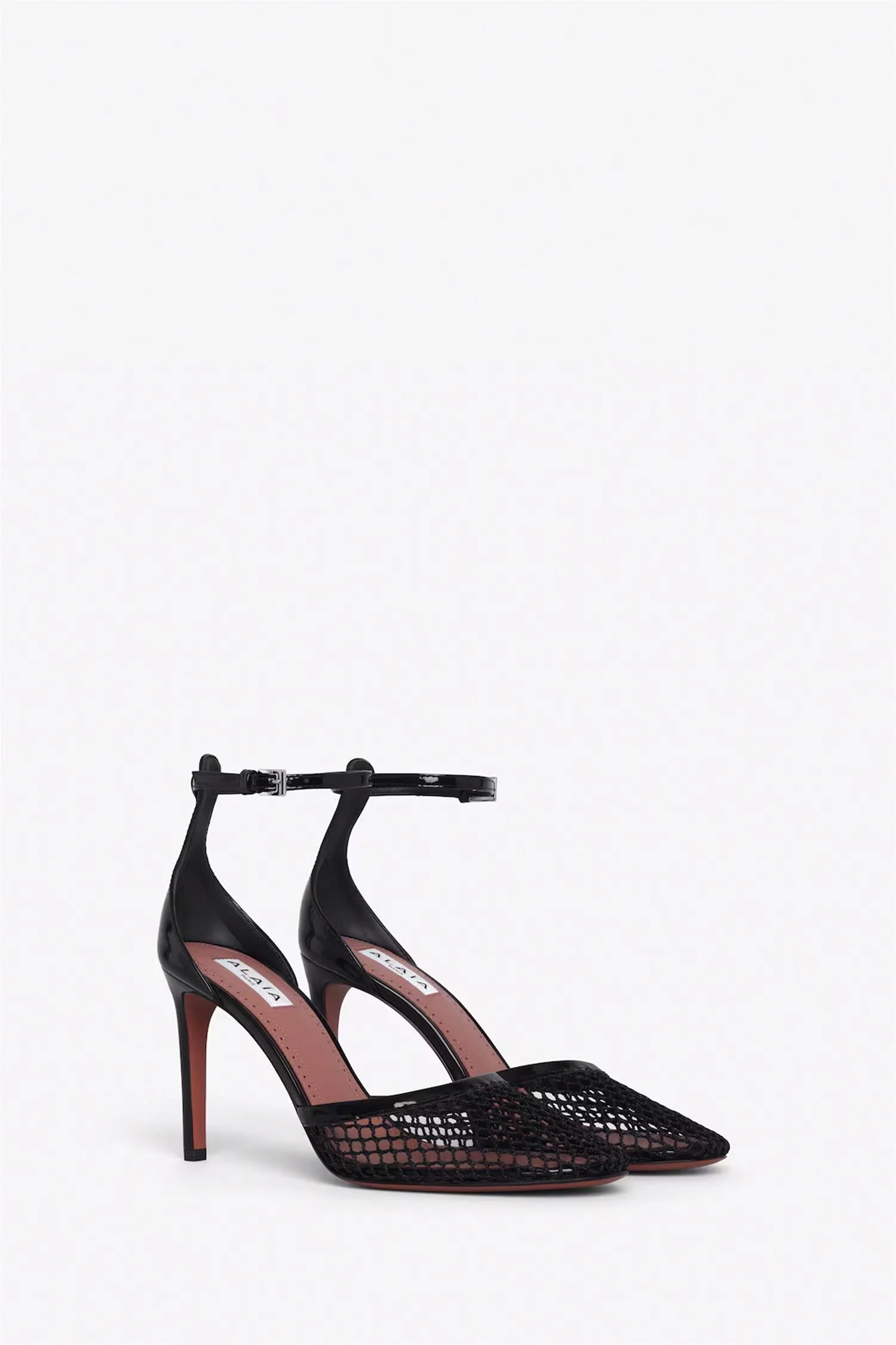High Fishnet Pumps - Image 2
