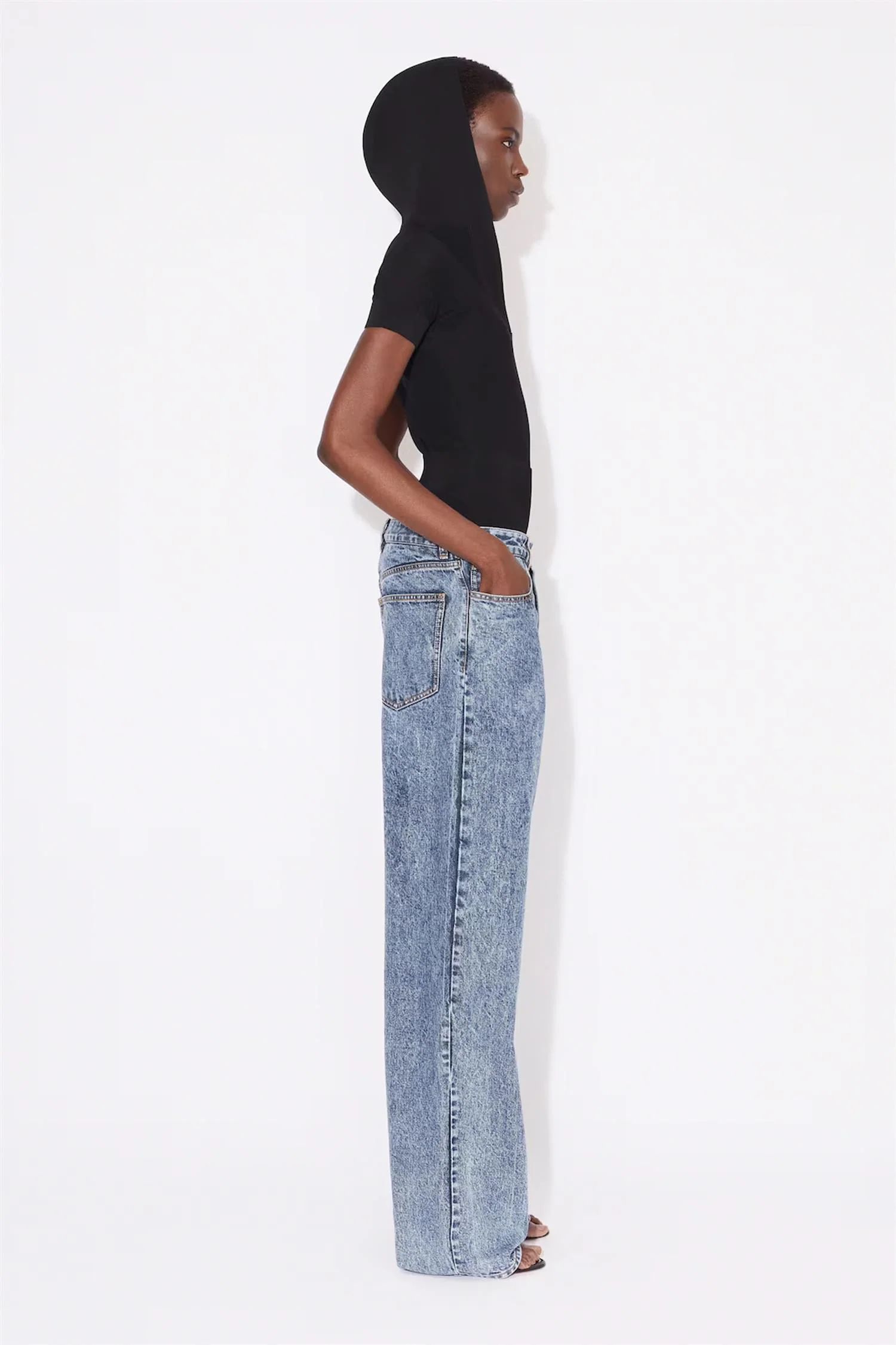 Knit Band Jeans - Image 3