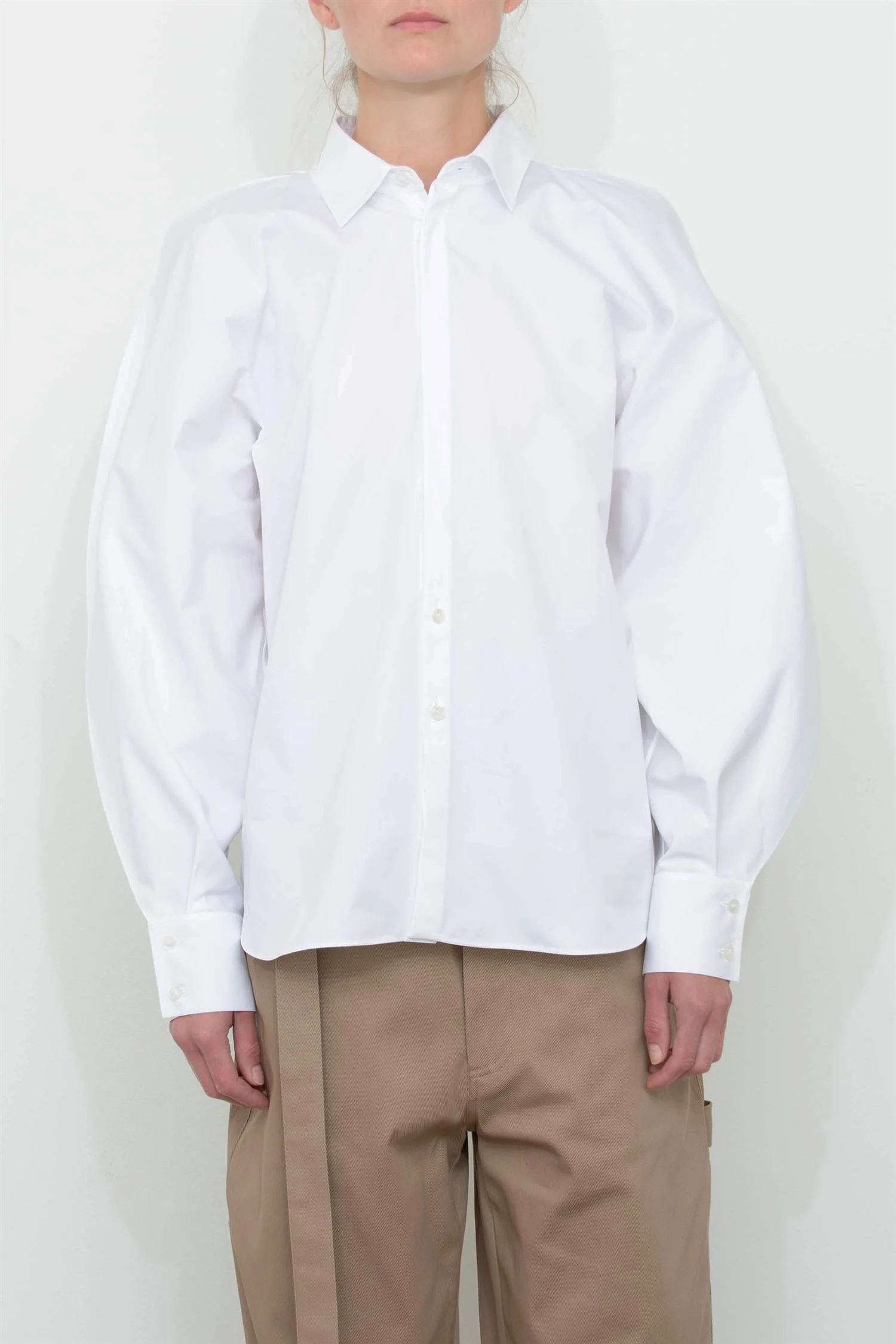 Round Woven Shirt