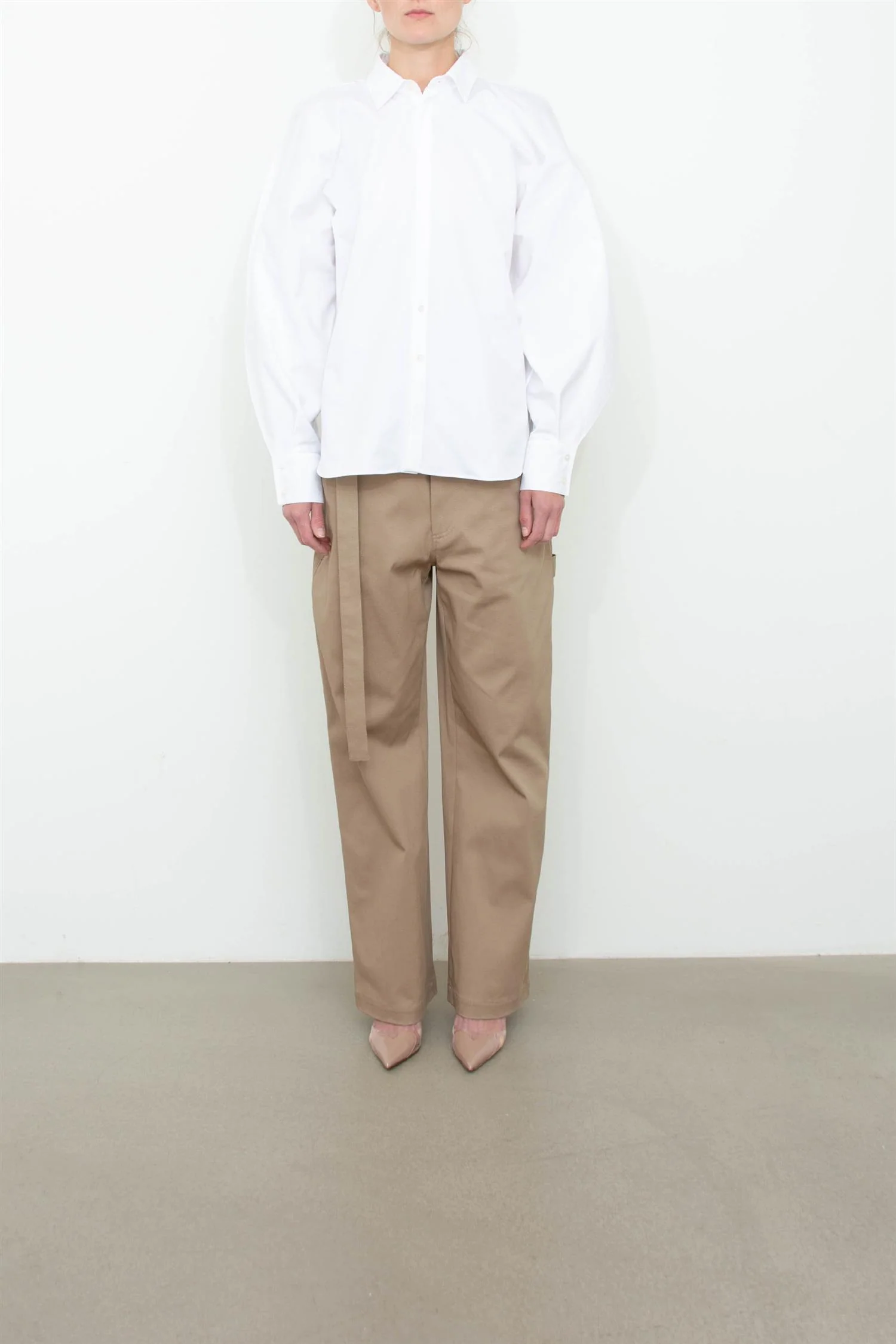 Round Woven Shirt - Image 2