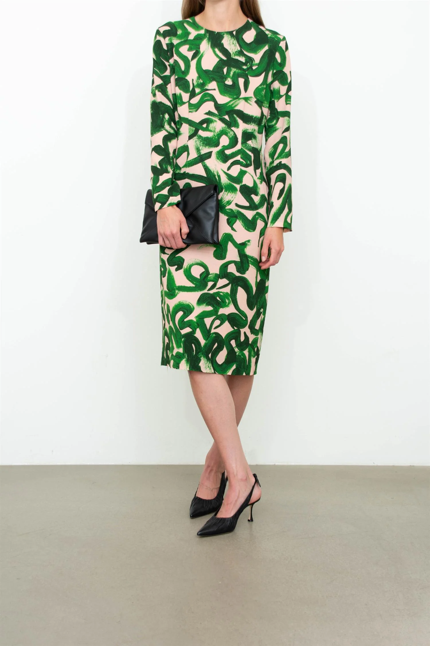 Printed Motif Dress - Image 2