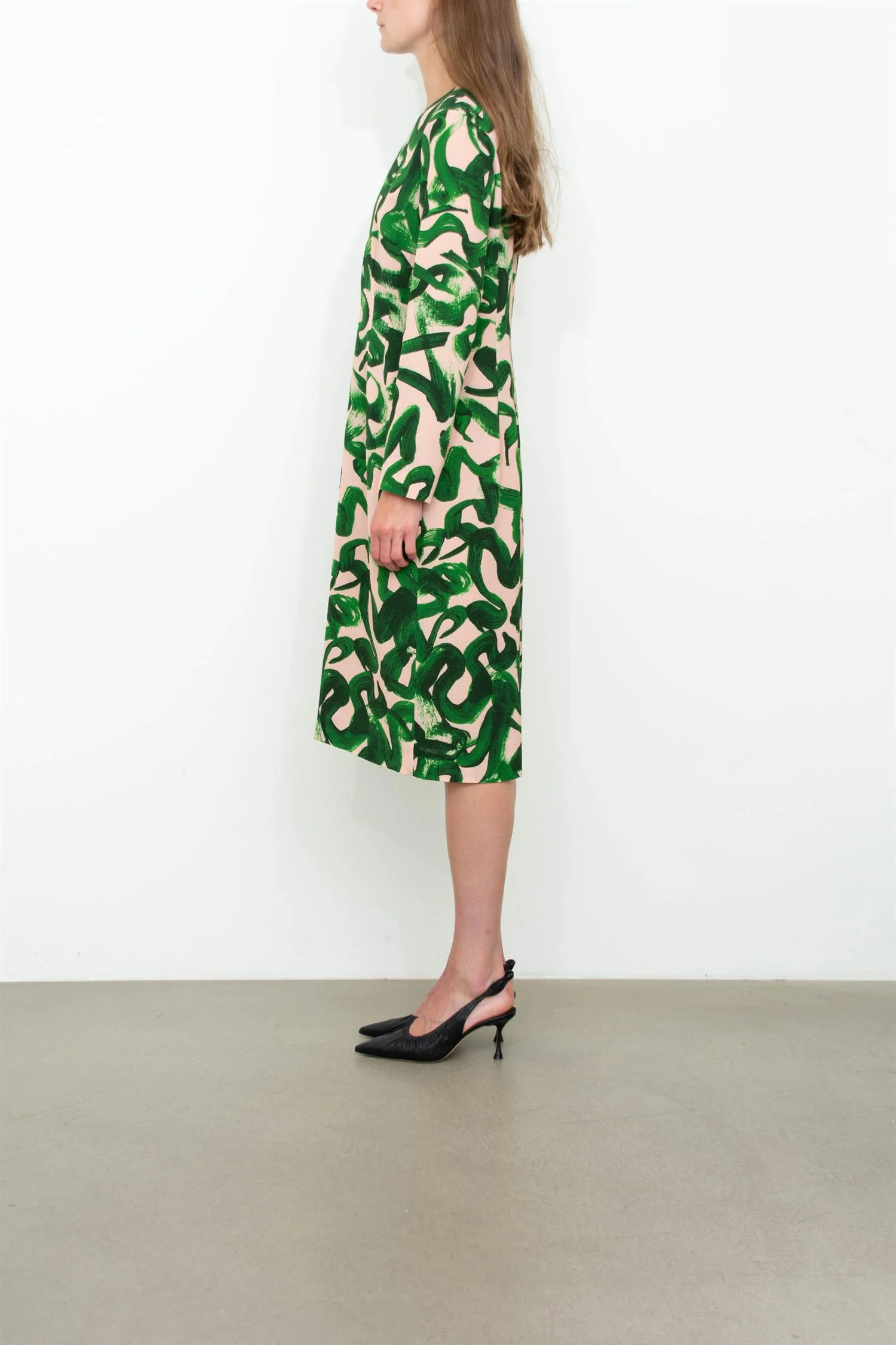 Printed Motif Dress - Image 3