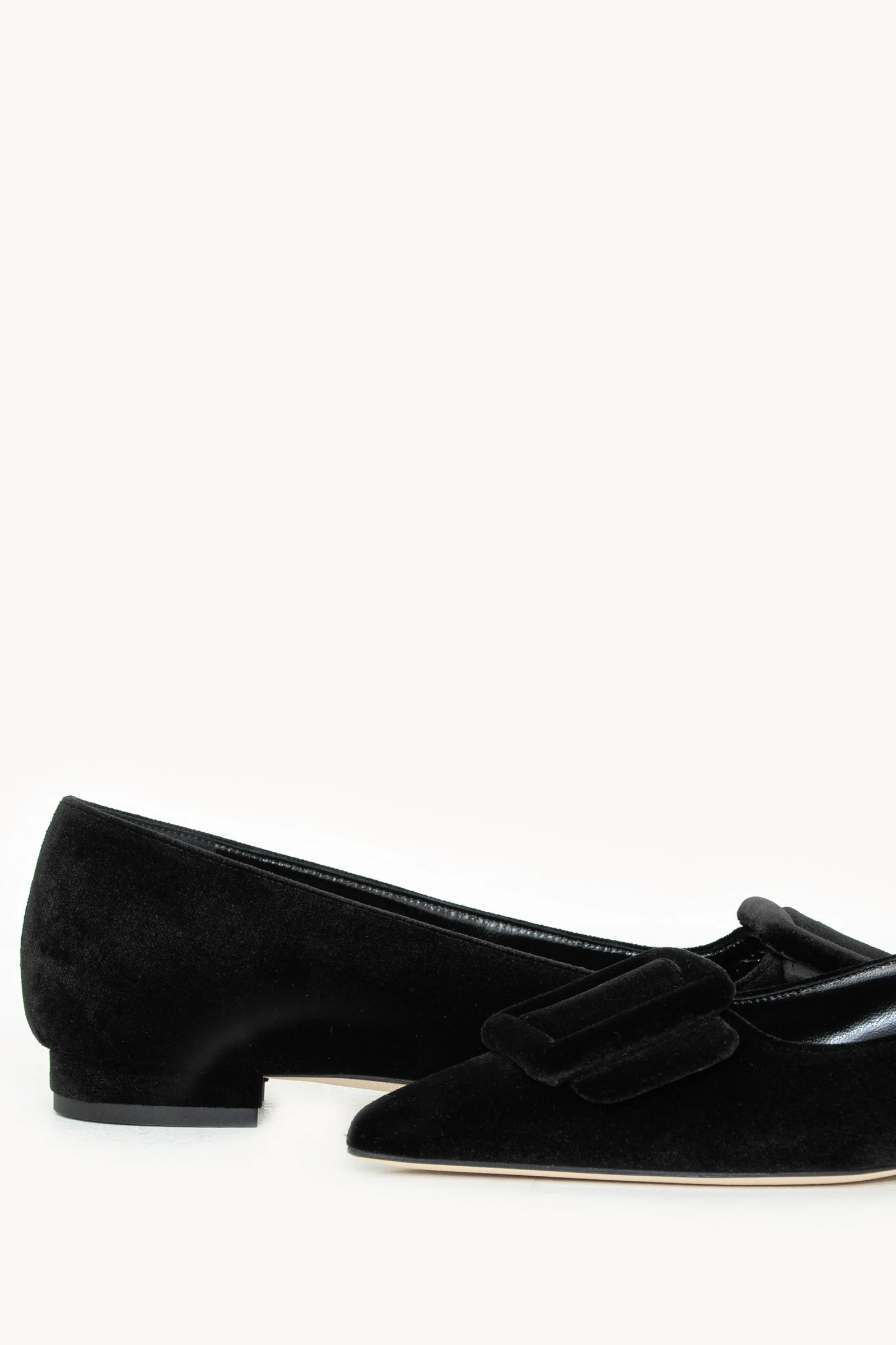 Maysale Pump Flat Velvet - Image 4