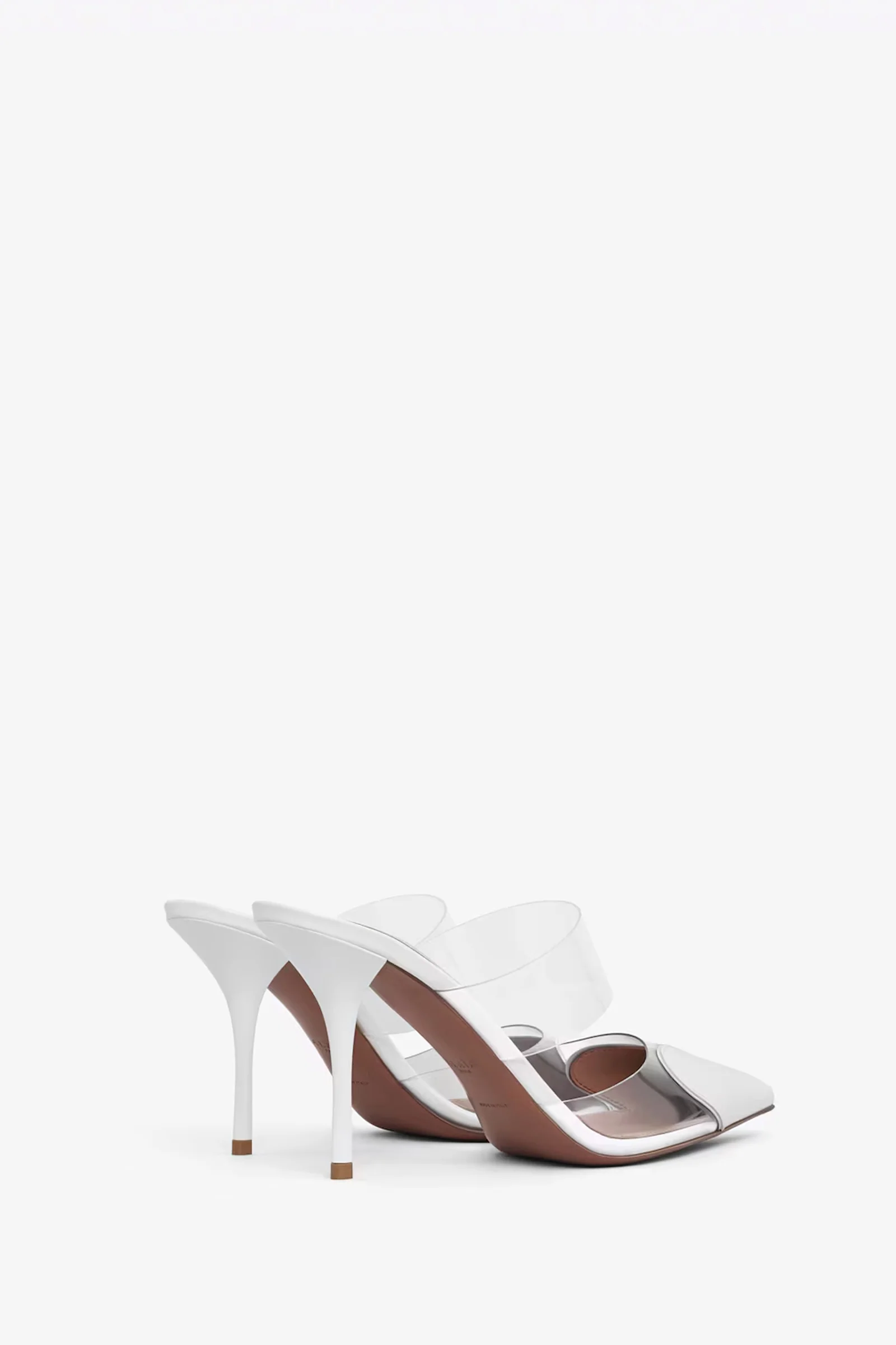 Heart Mules in Patent Calfskin - Image 3