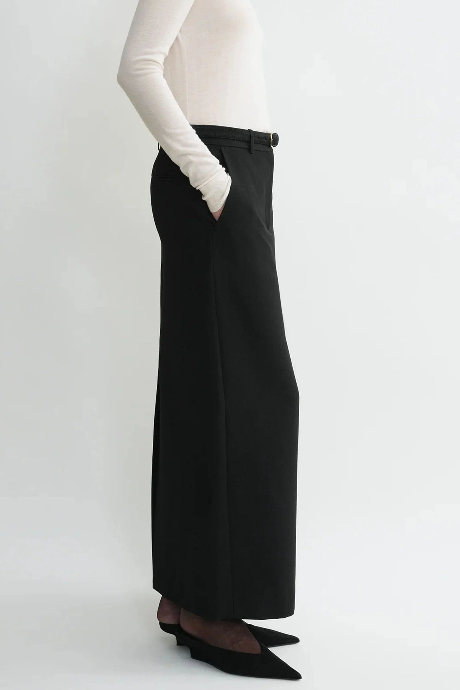 Low-waist straight skirt - Image 3