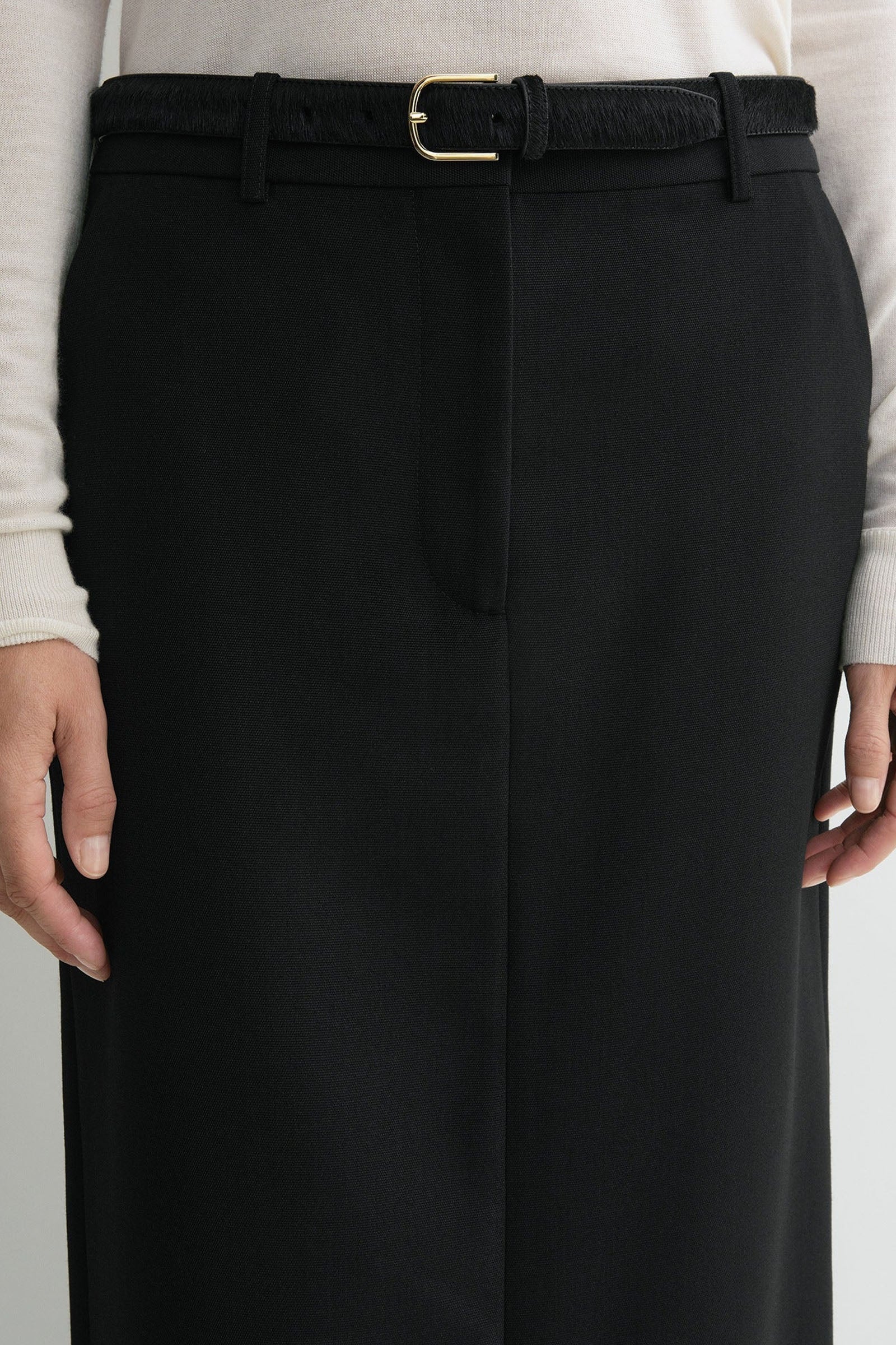 Low-waist straight skirt - Image 5
