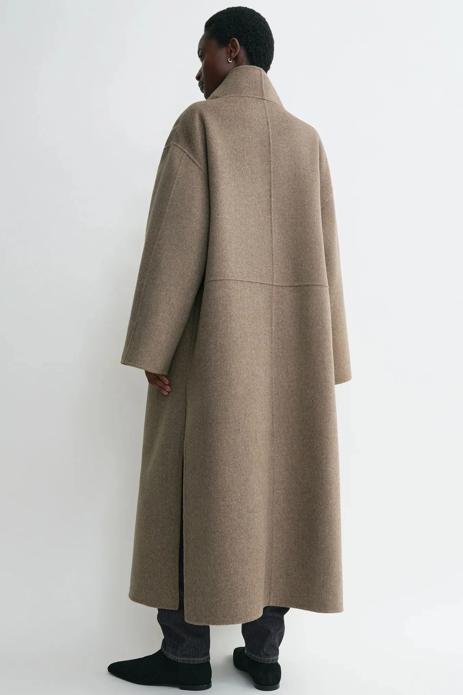 Signature wool cashmere coat - Image 4
