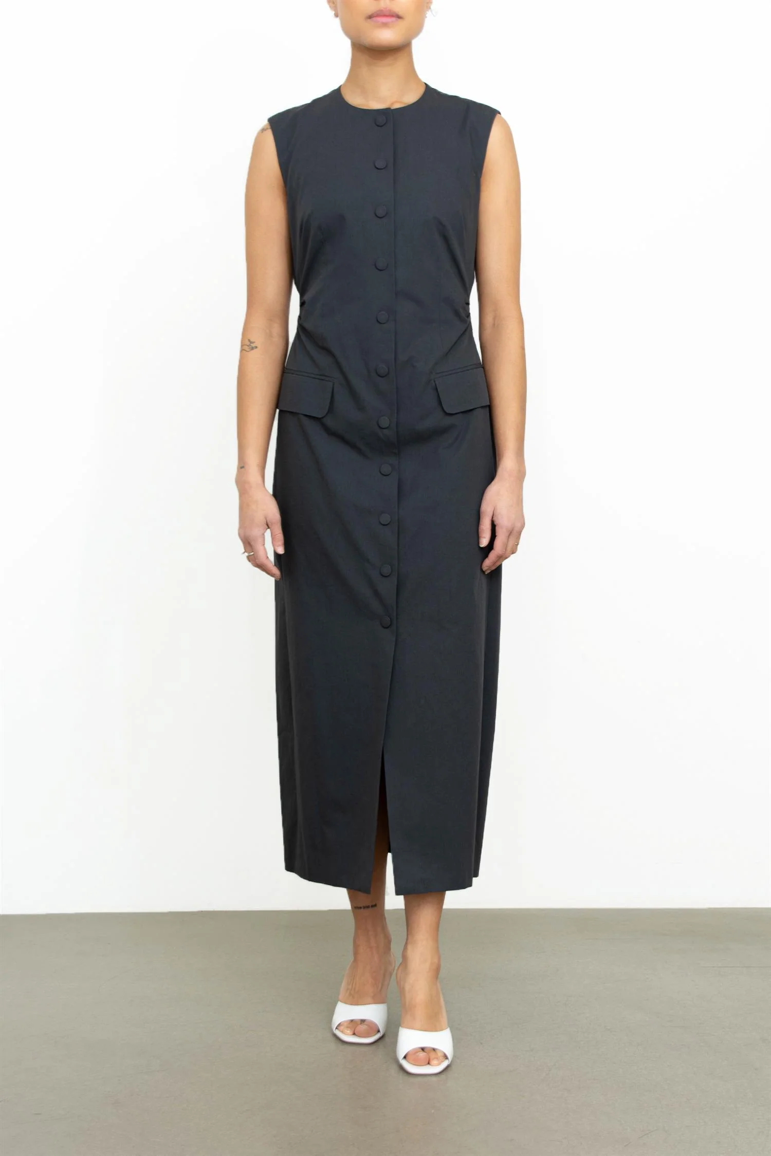 Belted dress