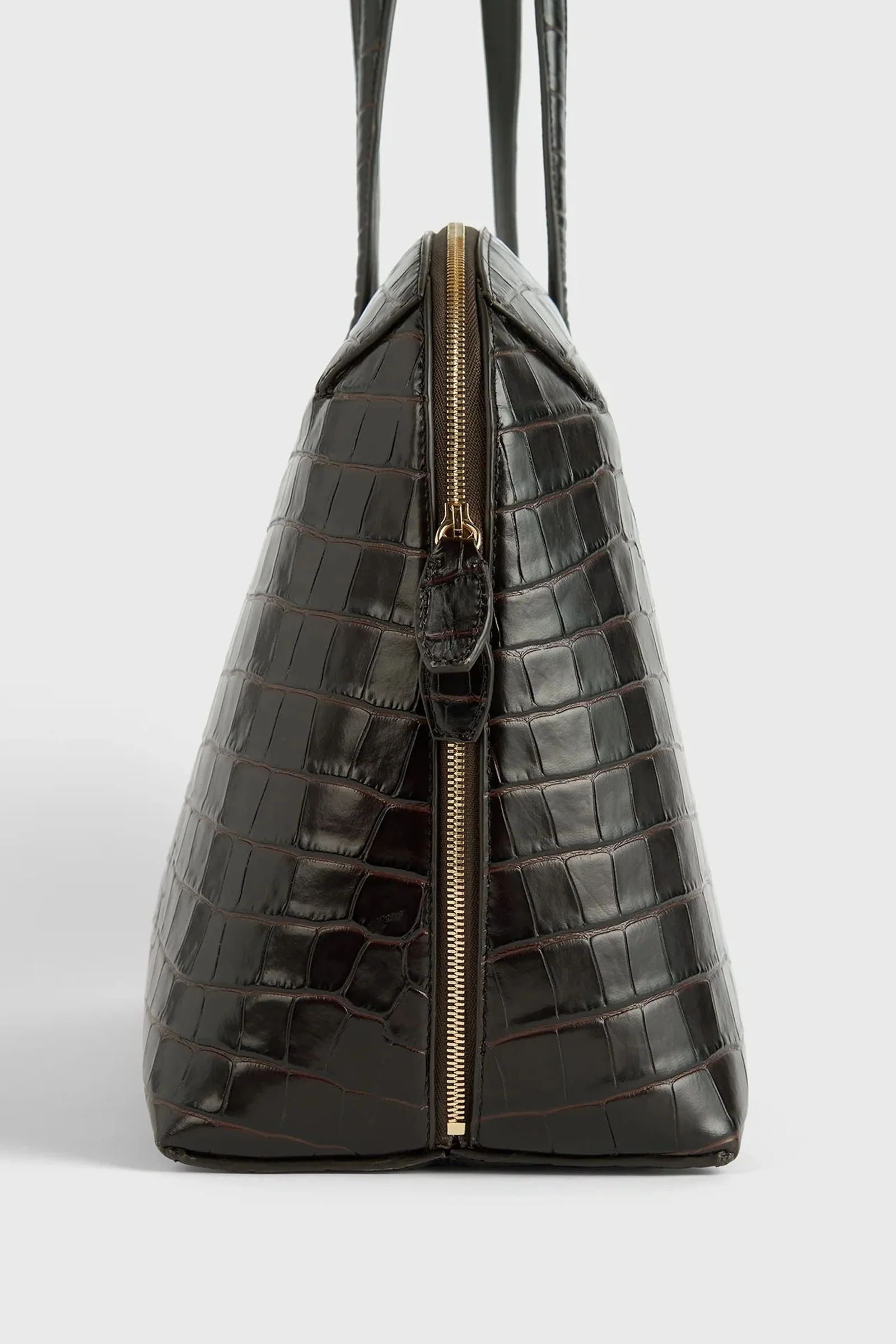 Croco-embossed day tote - Image 5