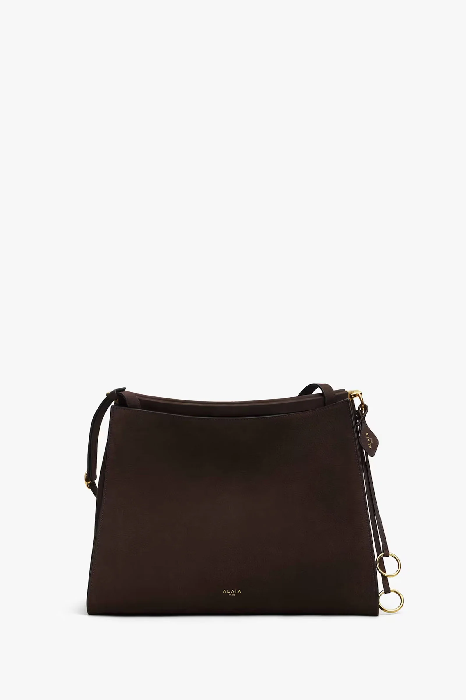 Le click medium square bag nubuck