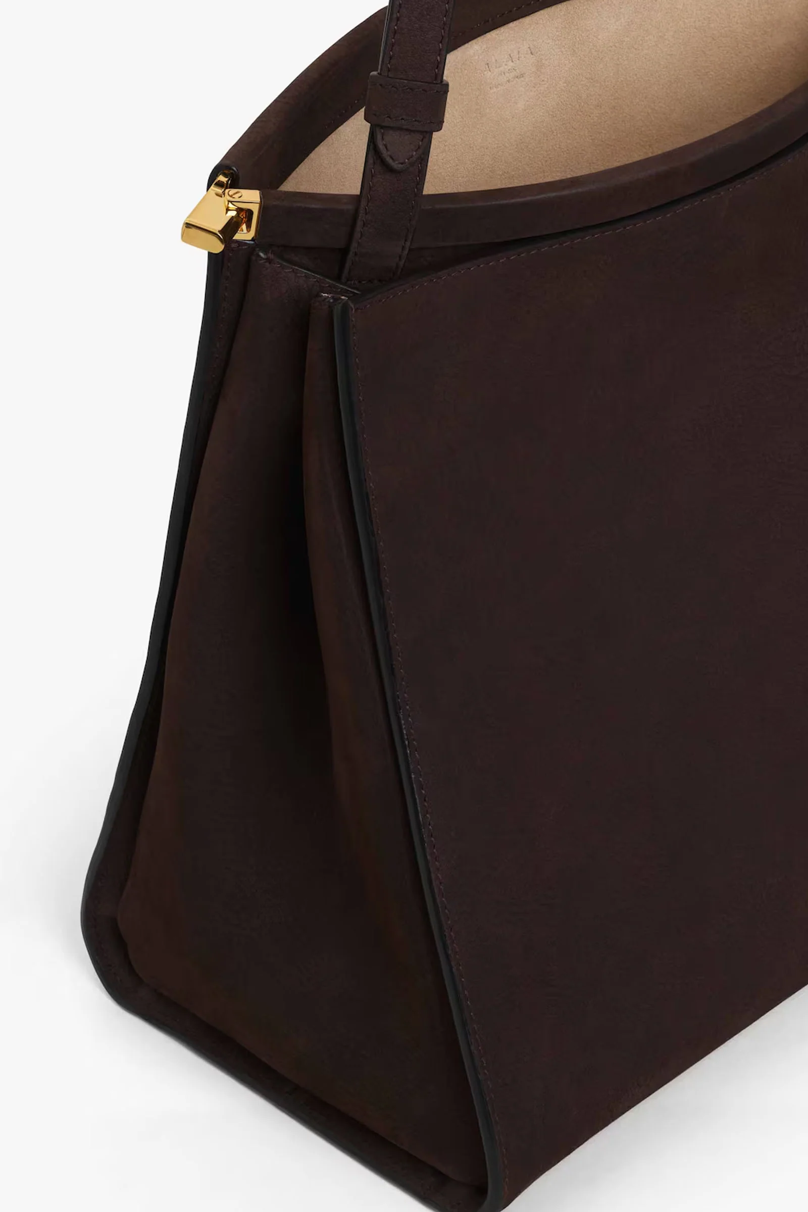 Le click medium square bag nubuck - Image 5