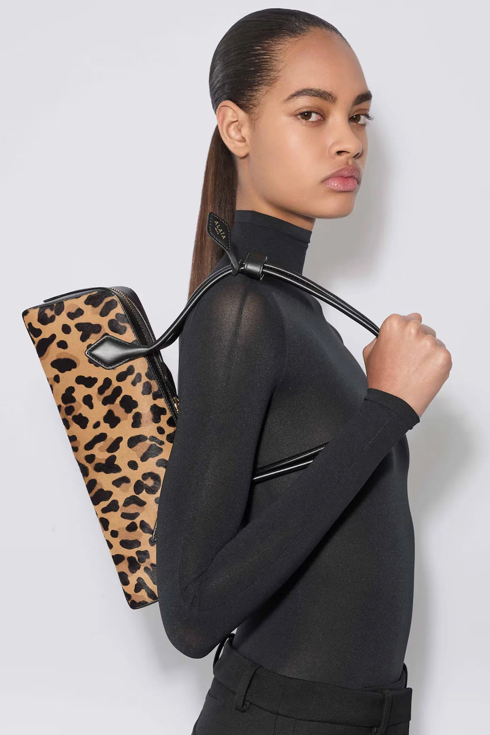Le teckel medium bag leopard - Image 2
