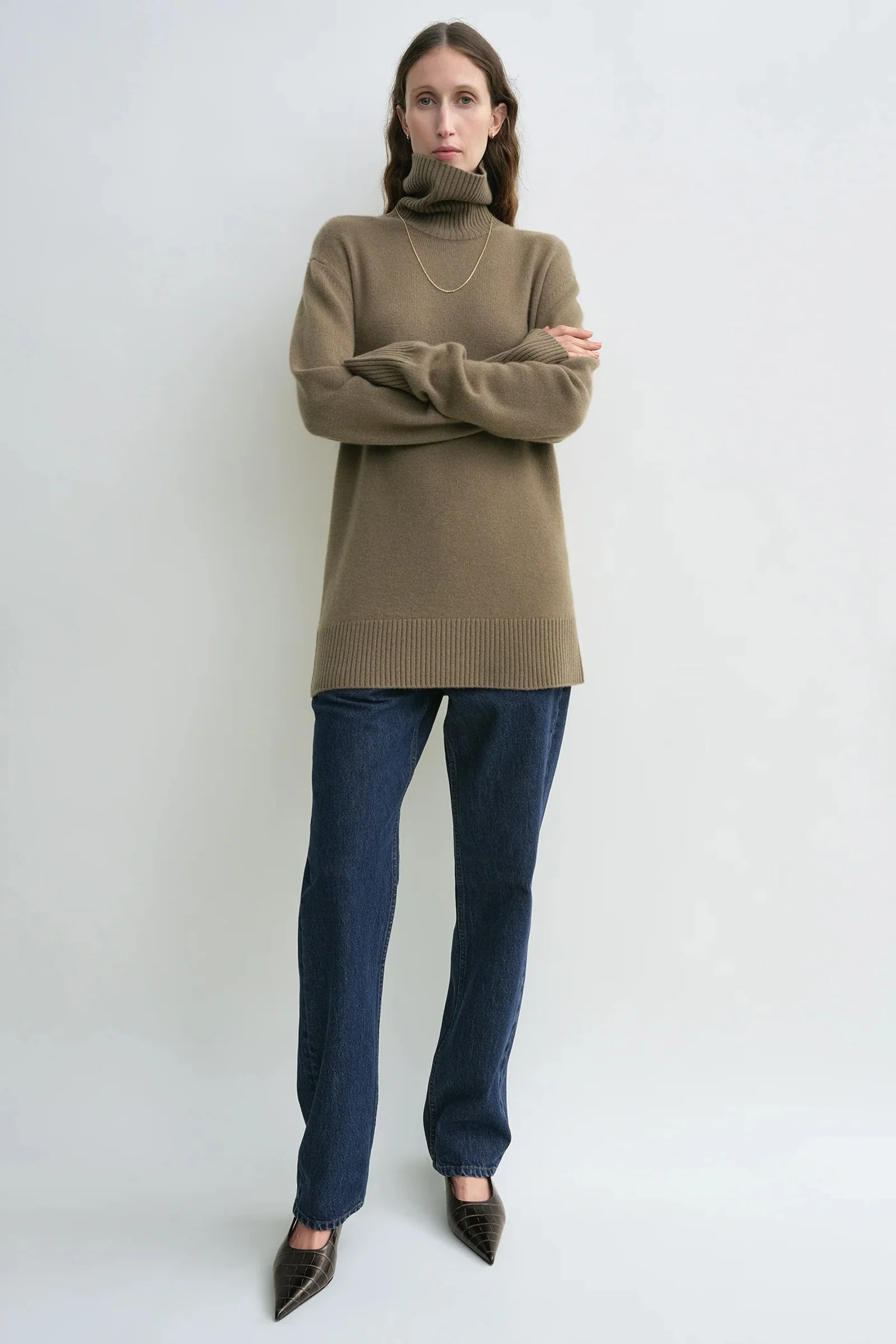 Cashmere turtleneck hazel - Image 2
