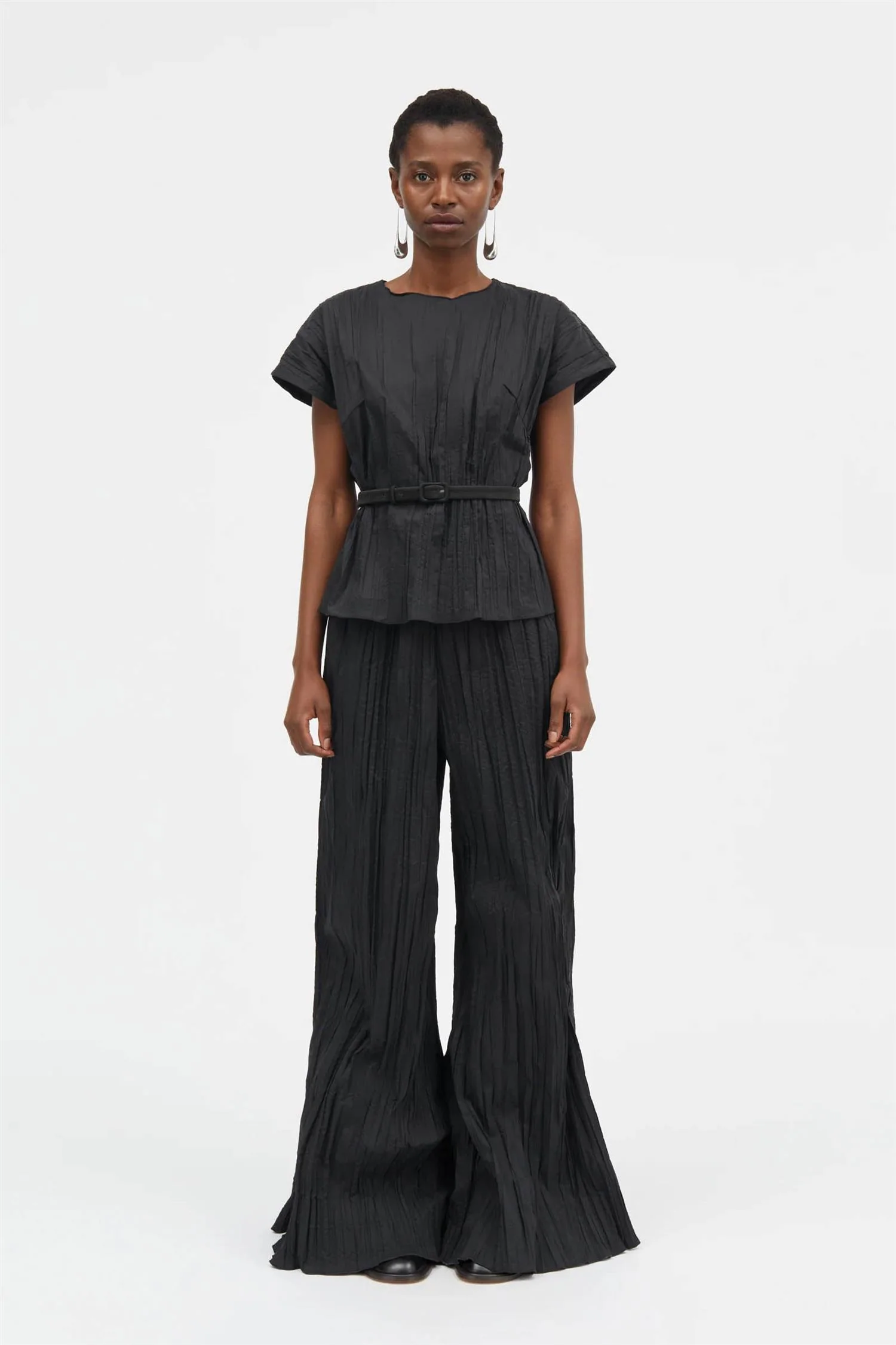 Pinola-Atelier Pleated Cotton Tech