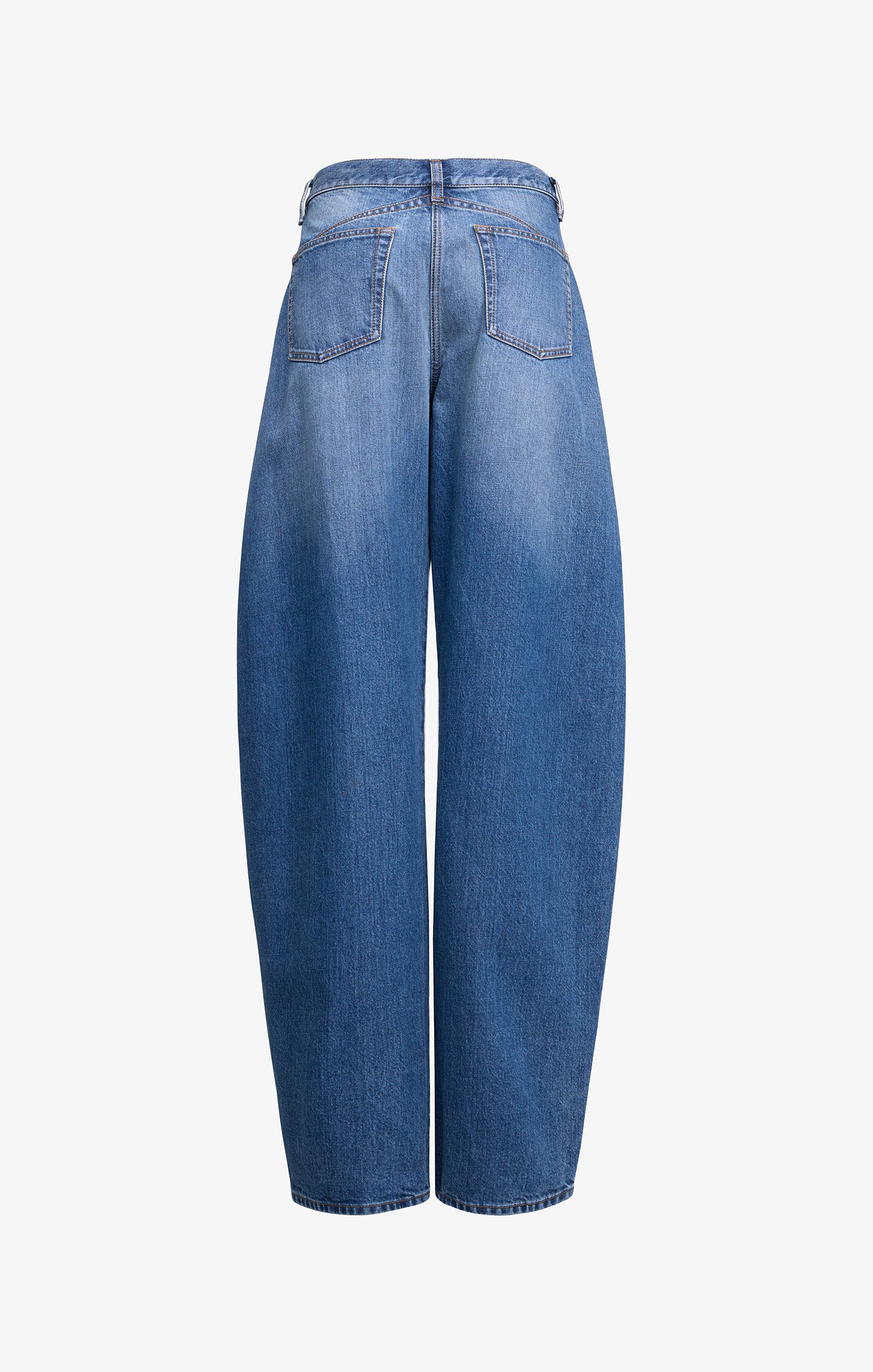 Low waist round jeans - Image 6