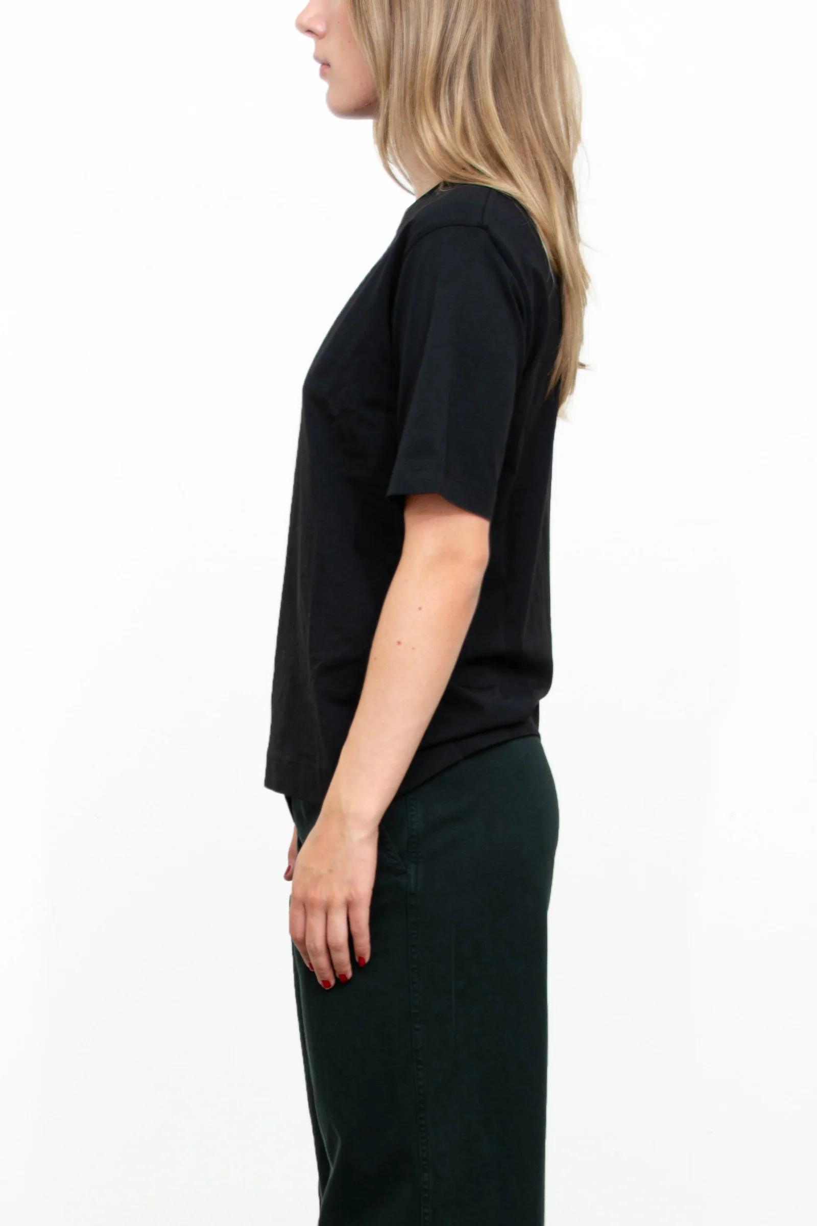 T-shirt Organic jersey black - Image 4