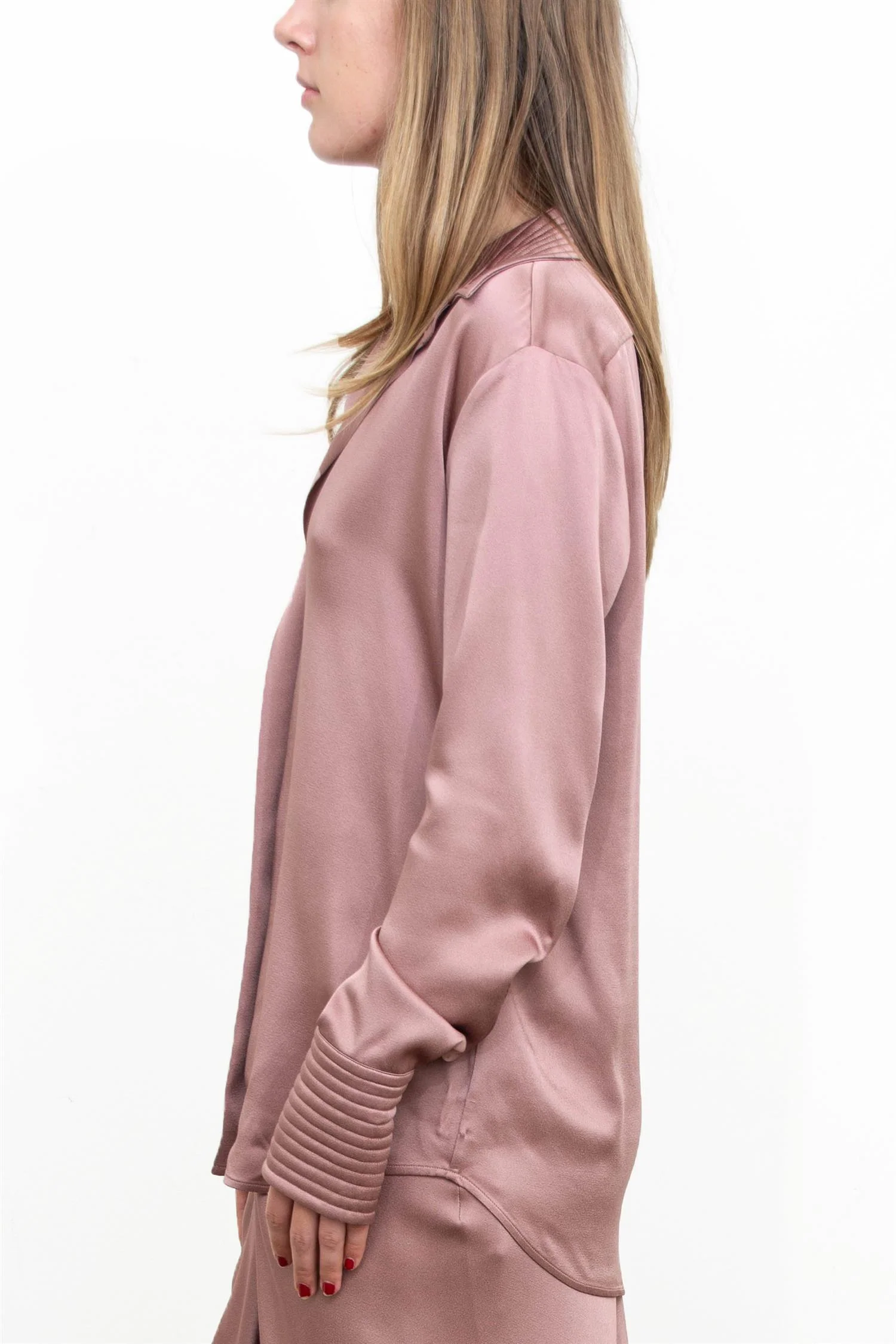 Fluid satin shirt - Image 4