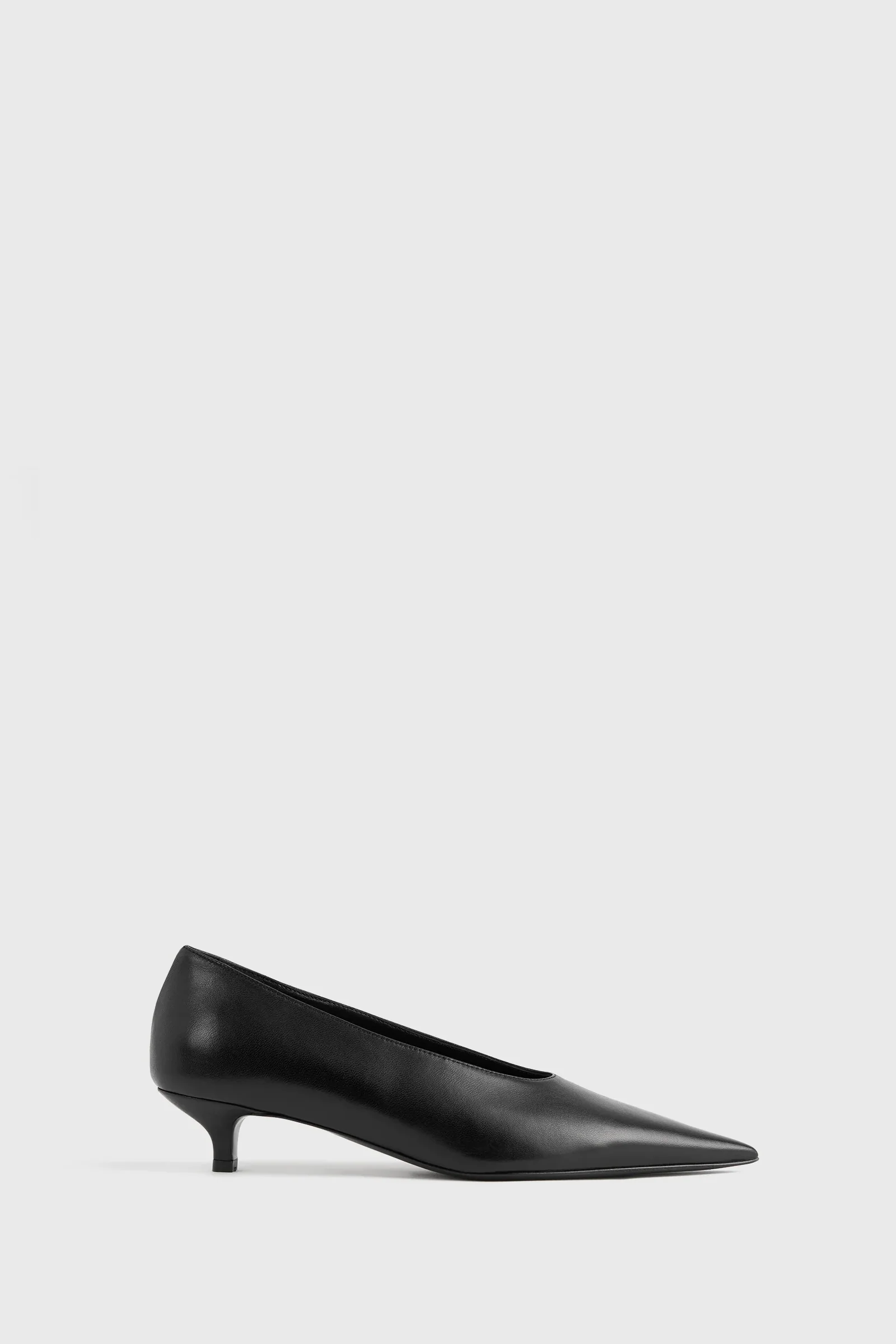 Sharp nappa kitten pumps