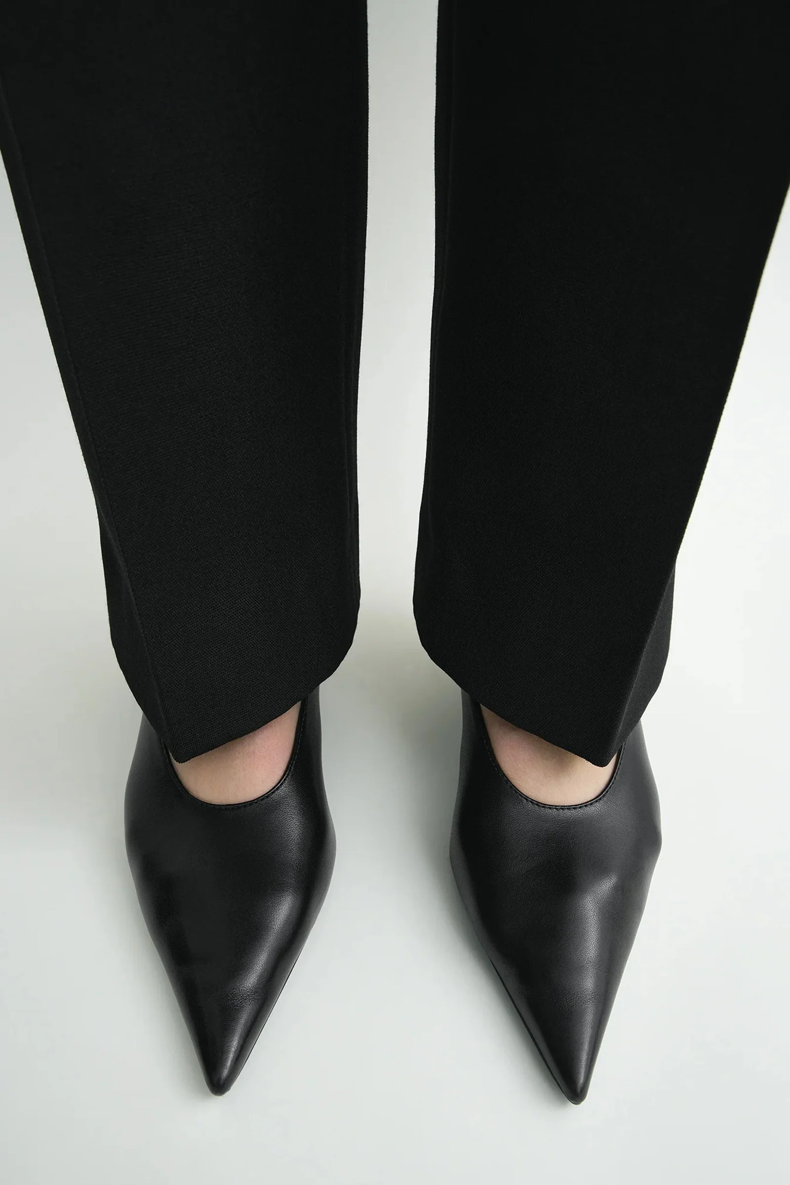 Sharp nappa kitten pumps - Image 2