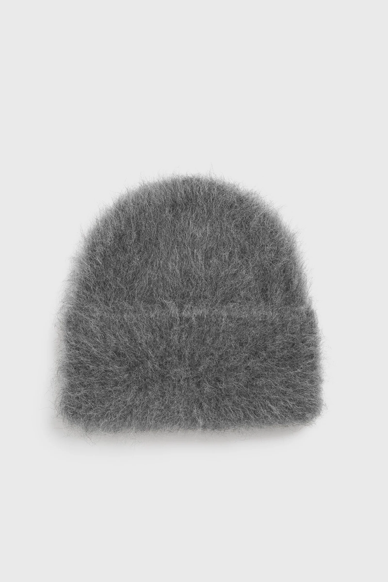 Alpaca knit beanie