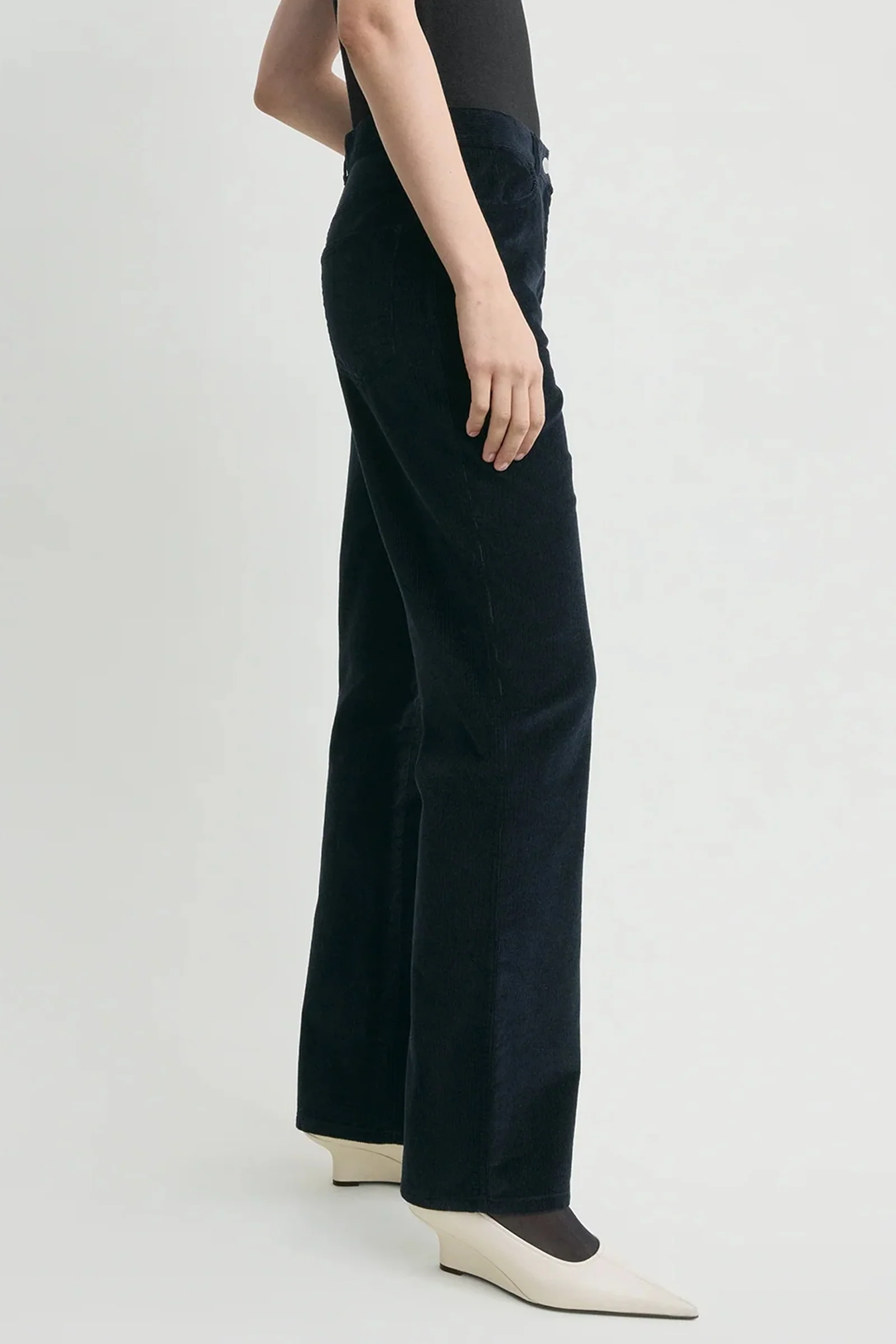 Straight cord trousers - Image 3