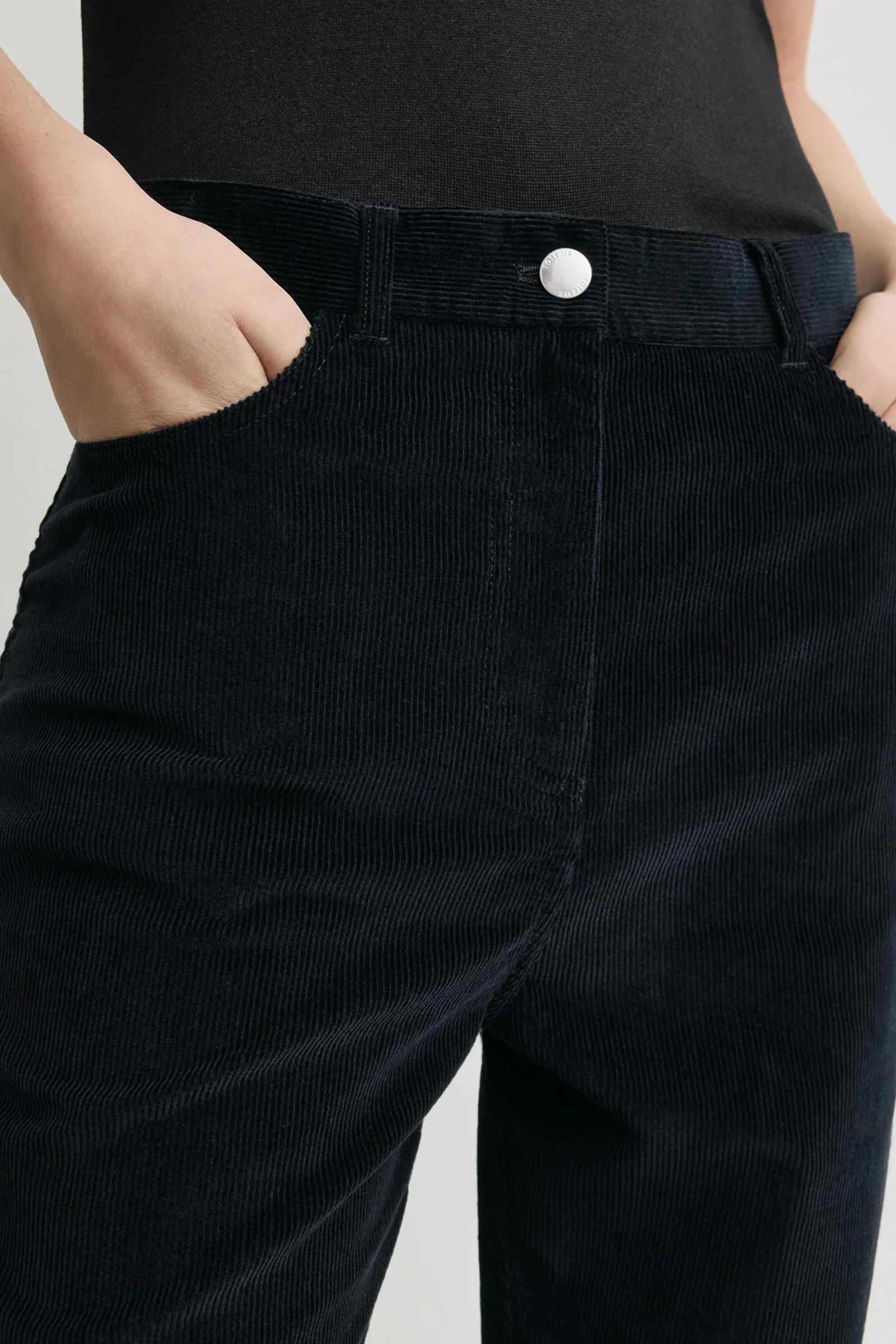 Straight cord trousers - Image 5