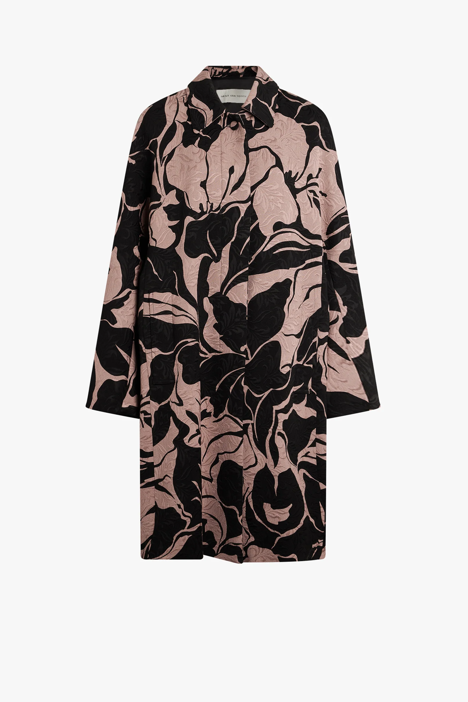 Floral Print Coat