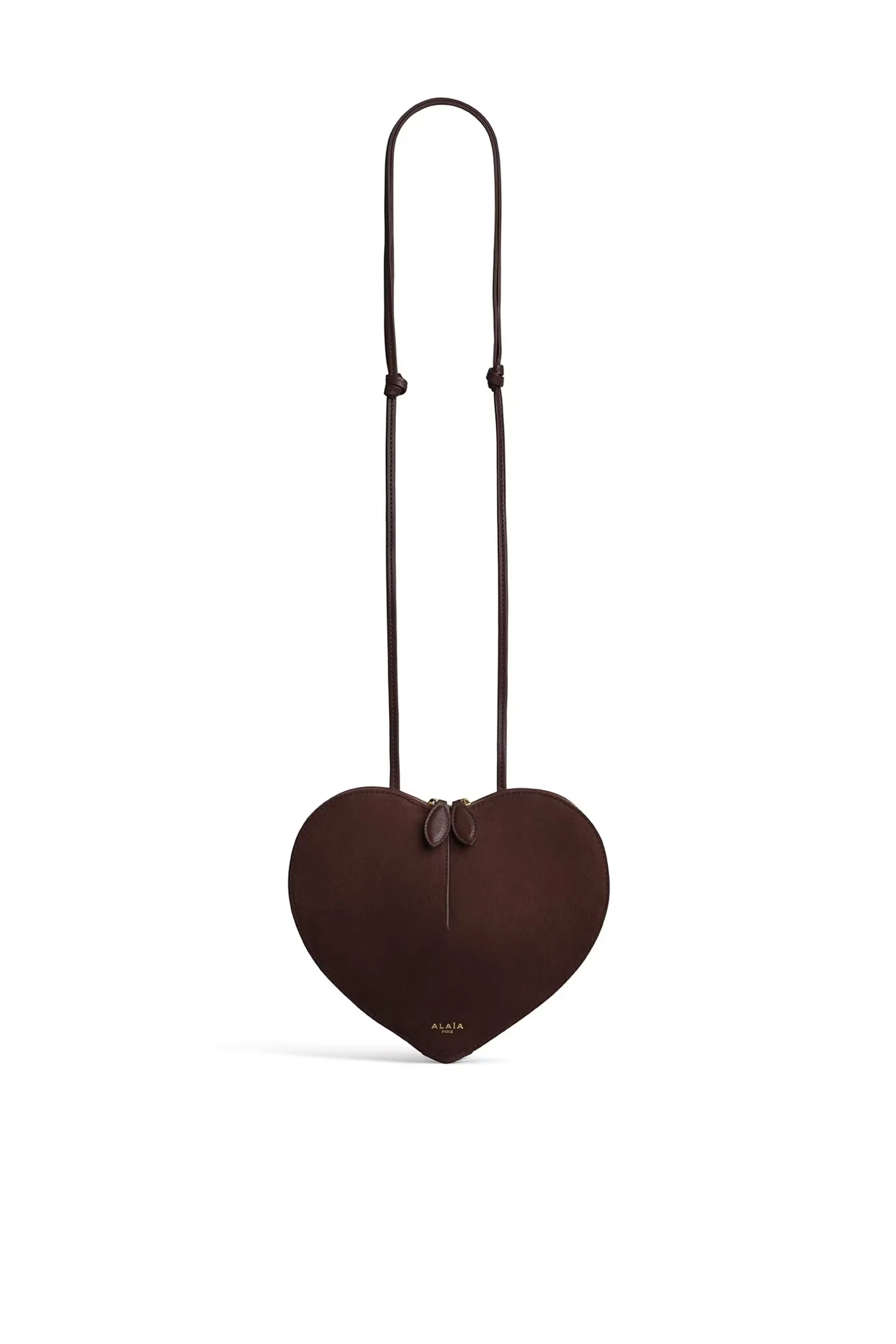 Le Coeur bi-material leather bag