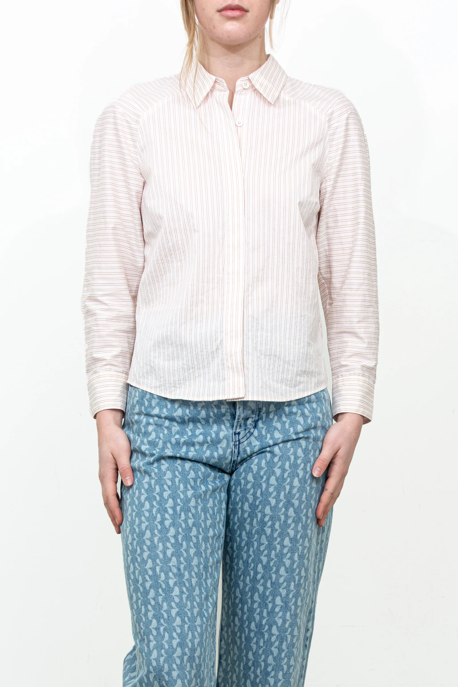 Washed Striped Shirt - Image 2
