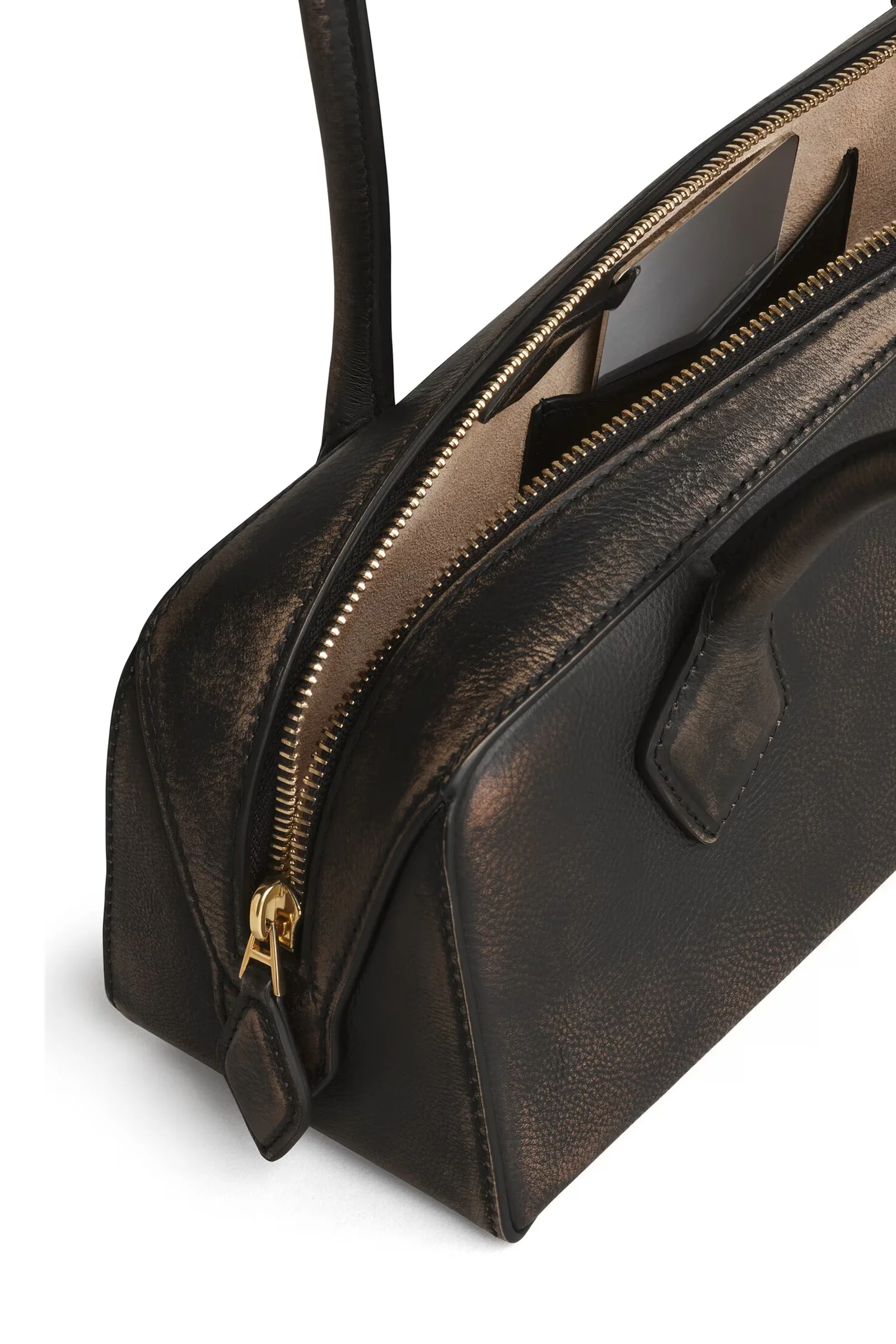 Le Teckel Medium bag aged Leather - Image 3
