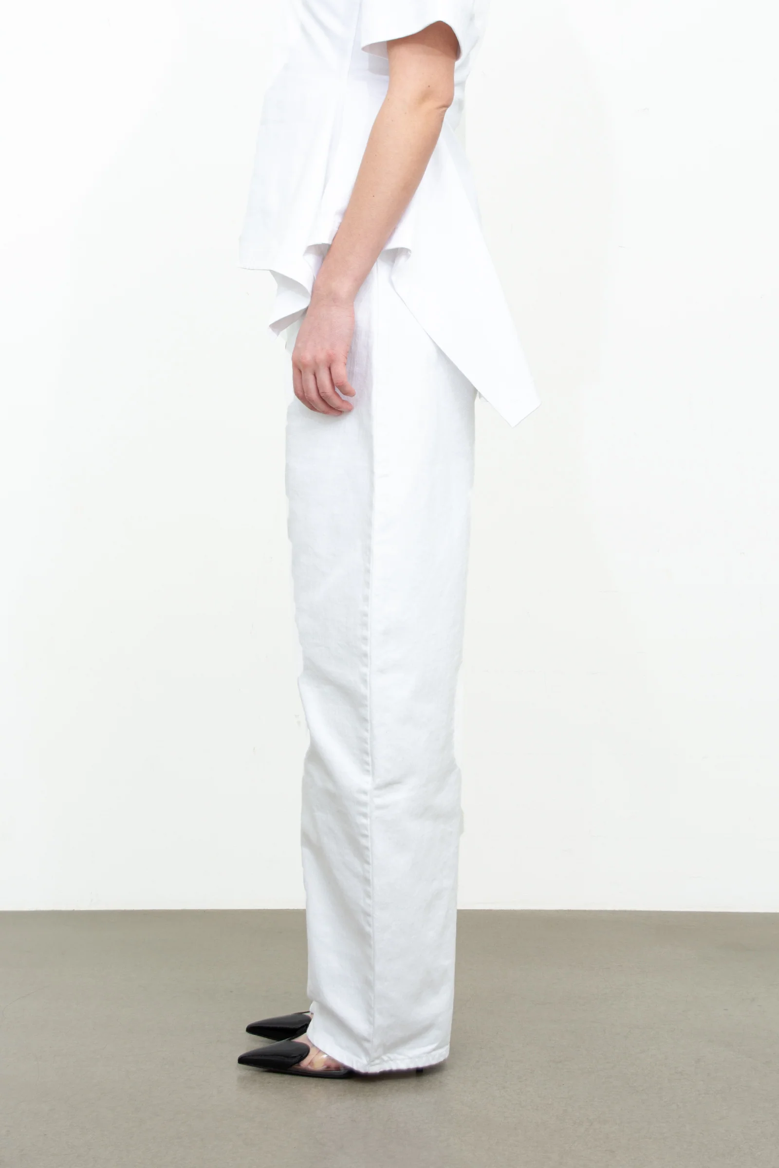 Low-waist round jeans - Image 4