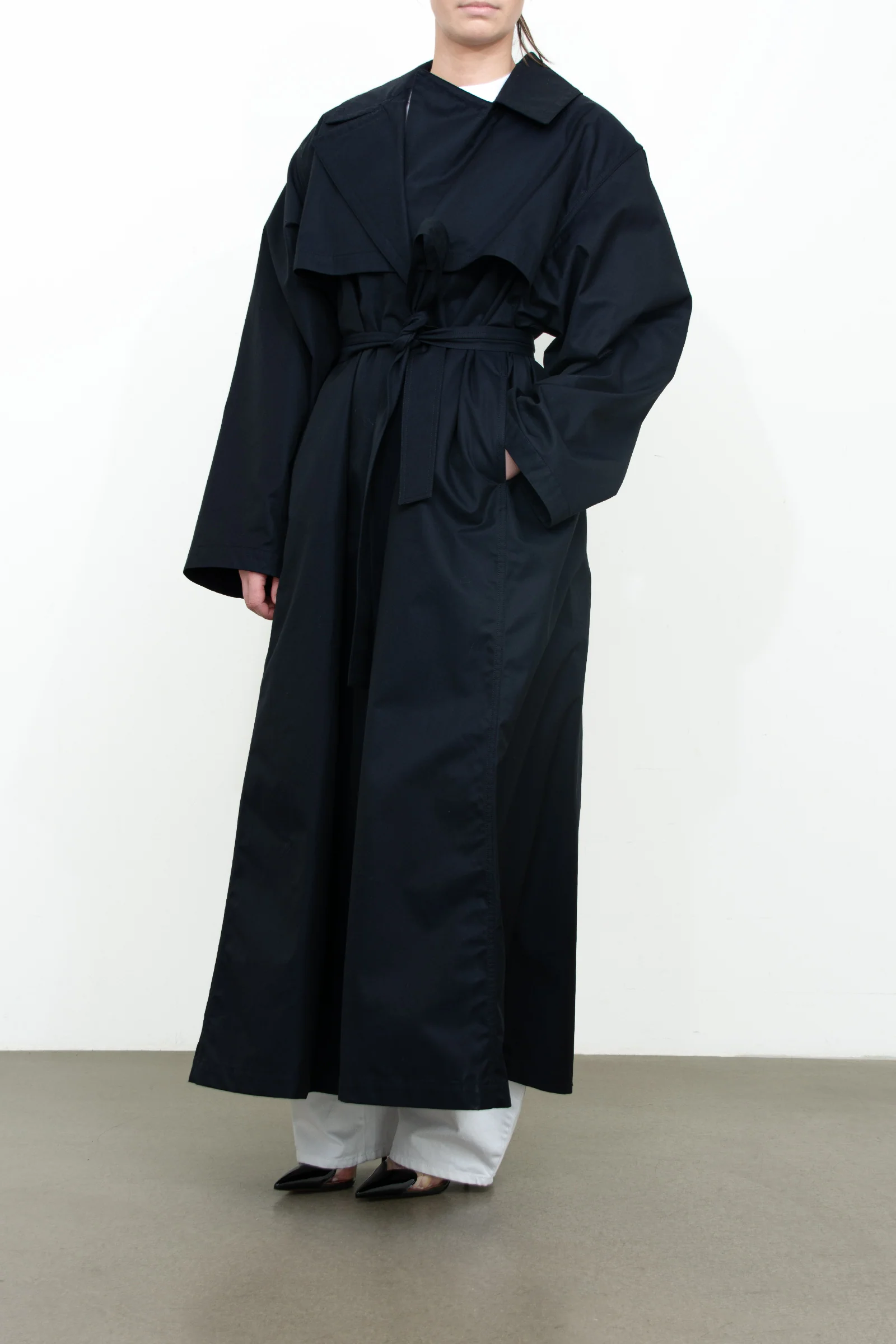 Trench coat cotton solaro - Image 3