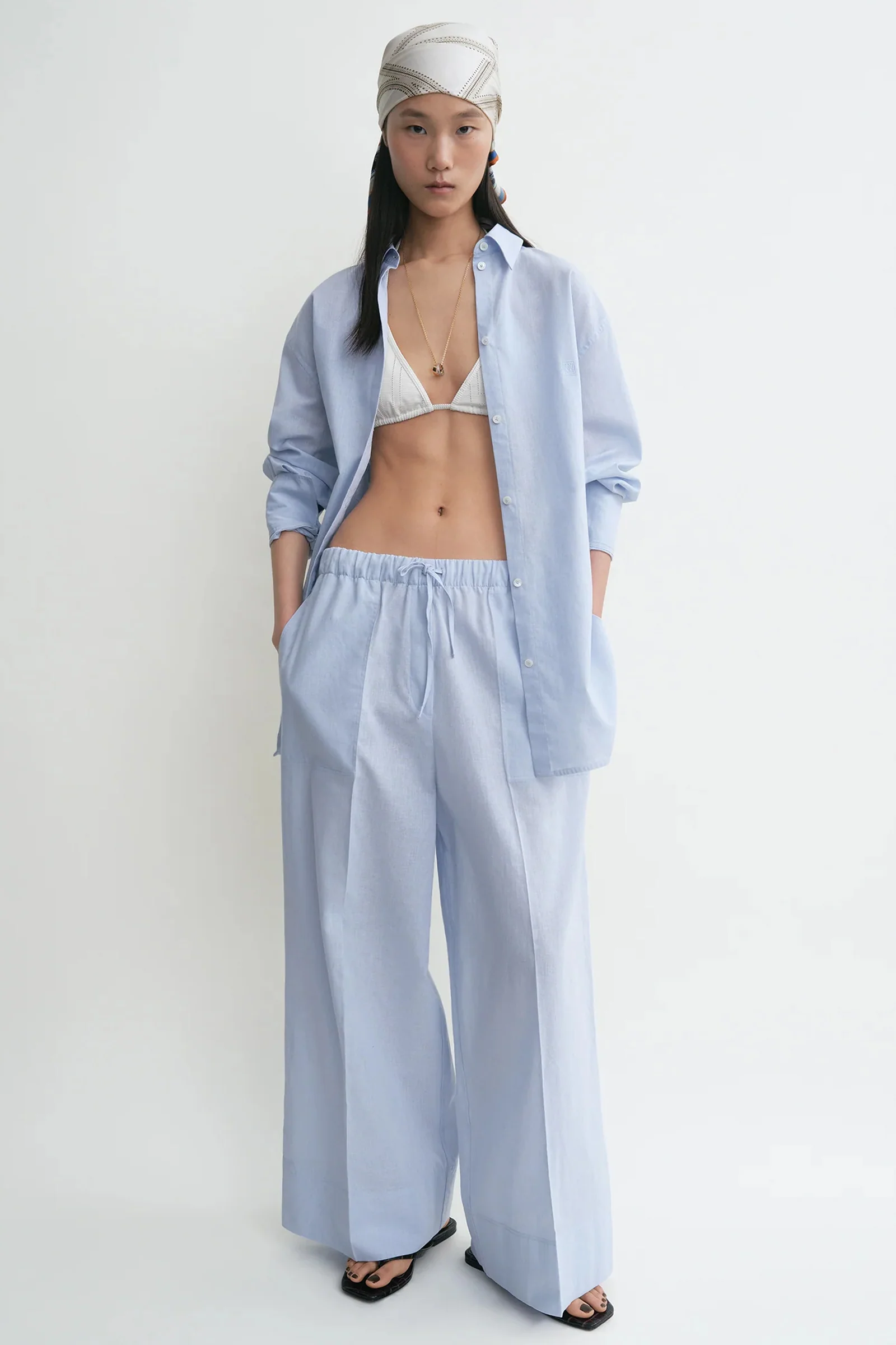 Wide Summer Trousers - Image 2