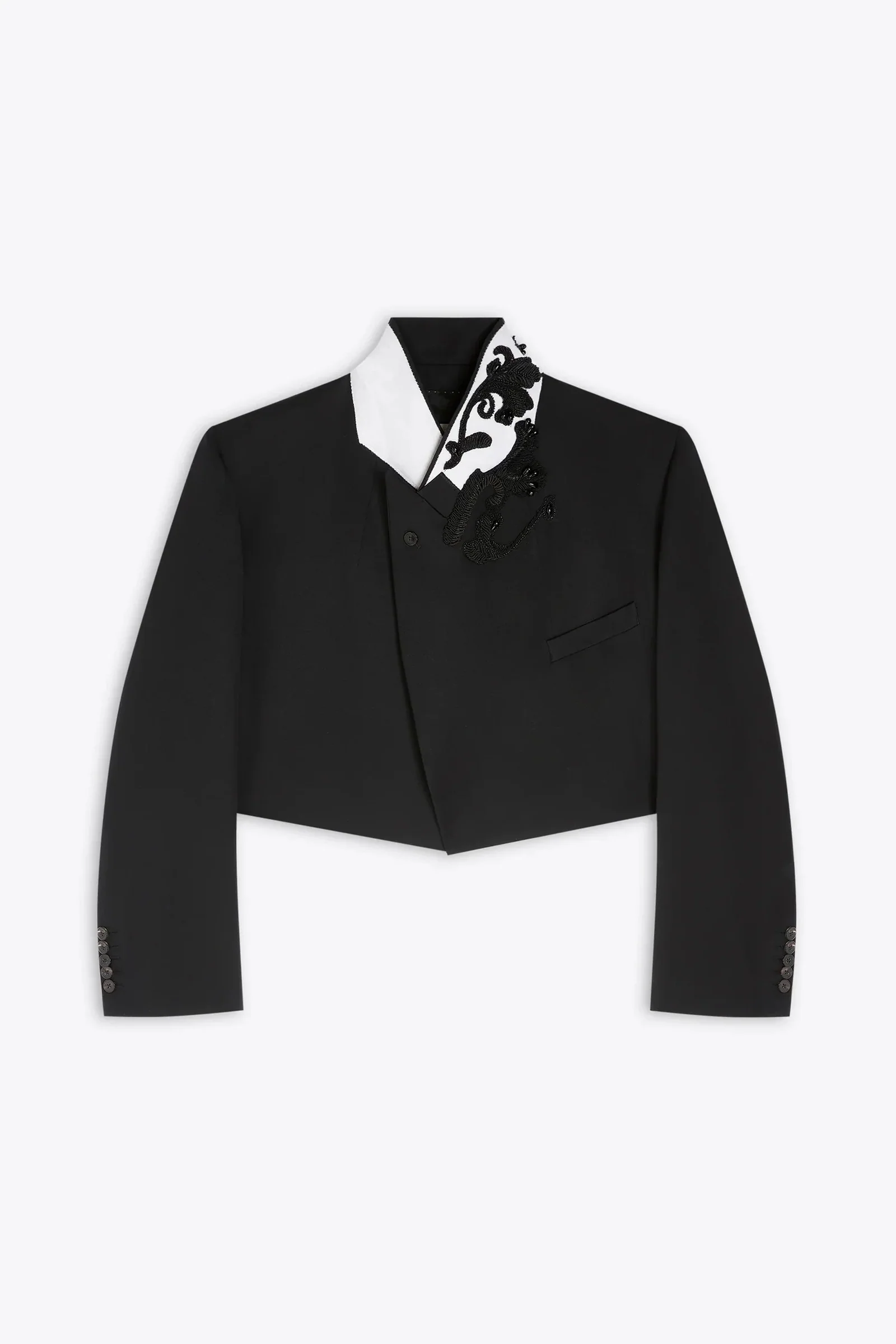Wool Gabardine Jacket