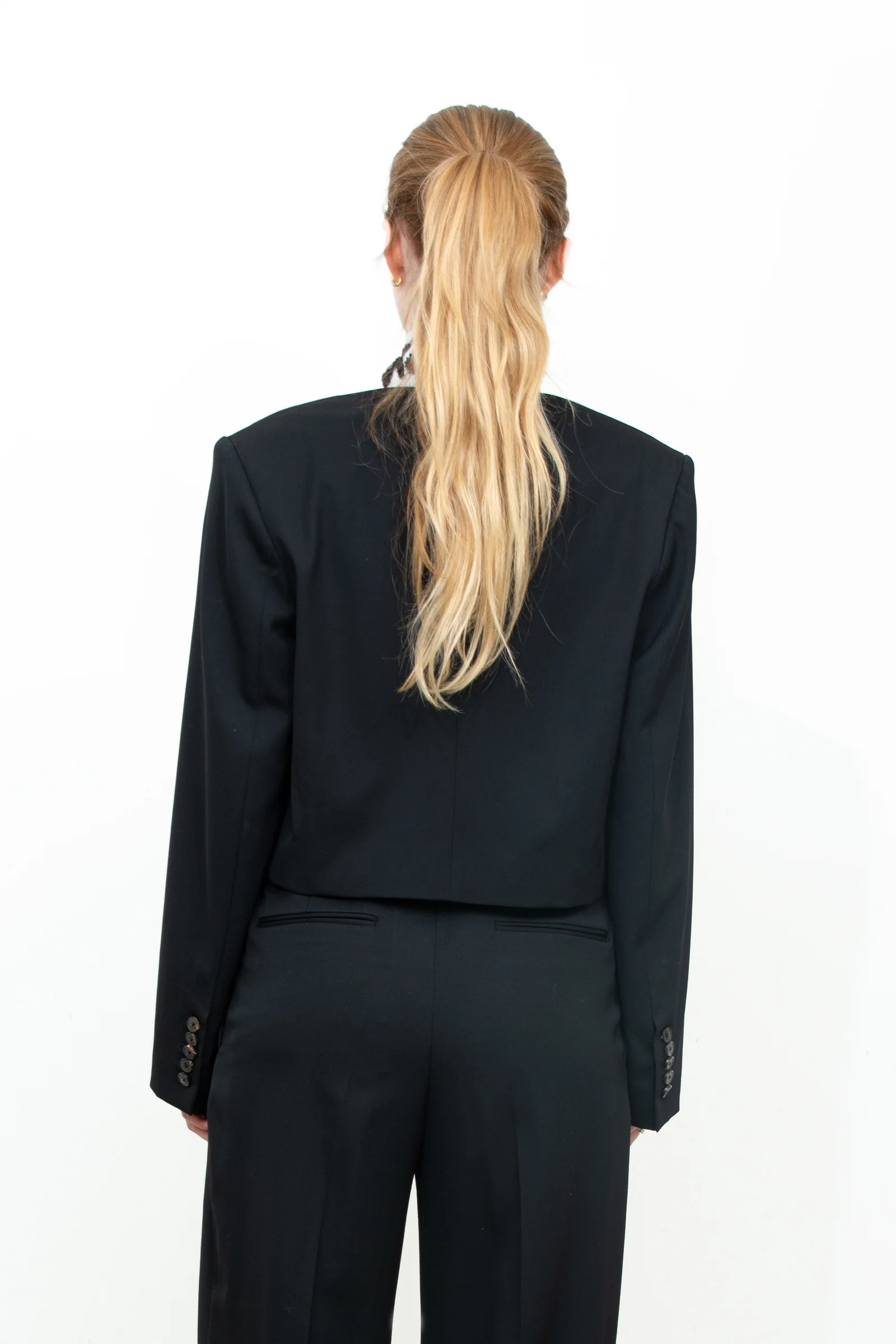 Wool Gabardine Jacket - Image 5