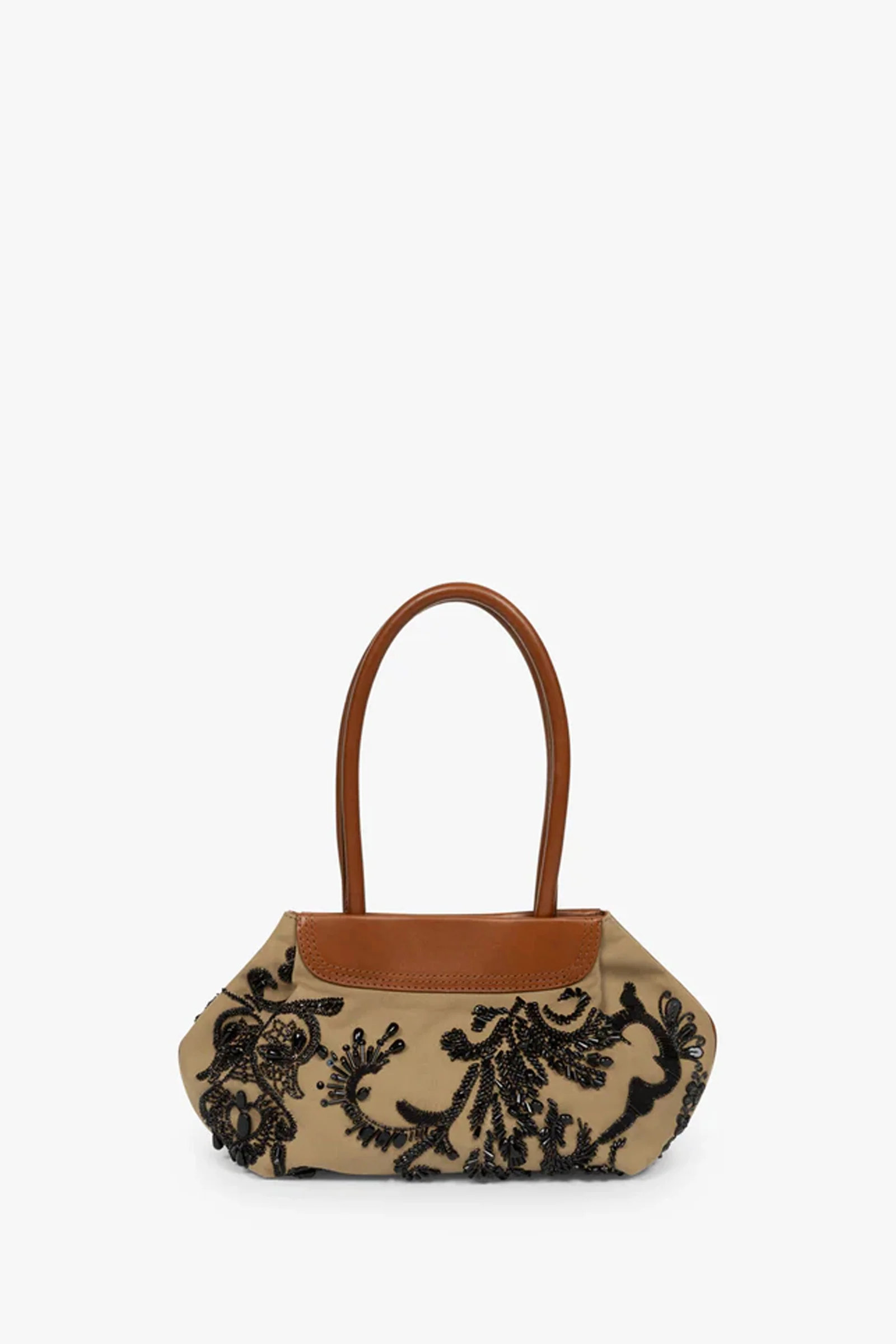 Embroidered shoulder bag