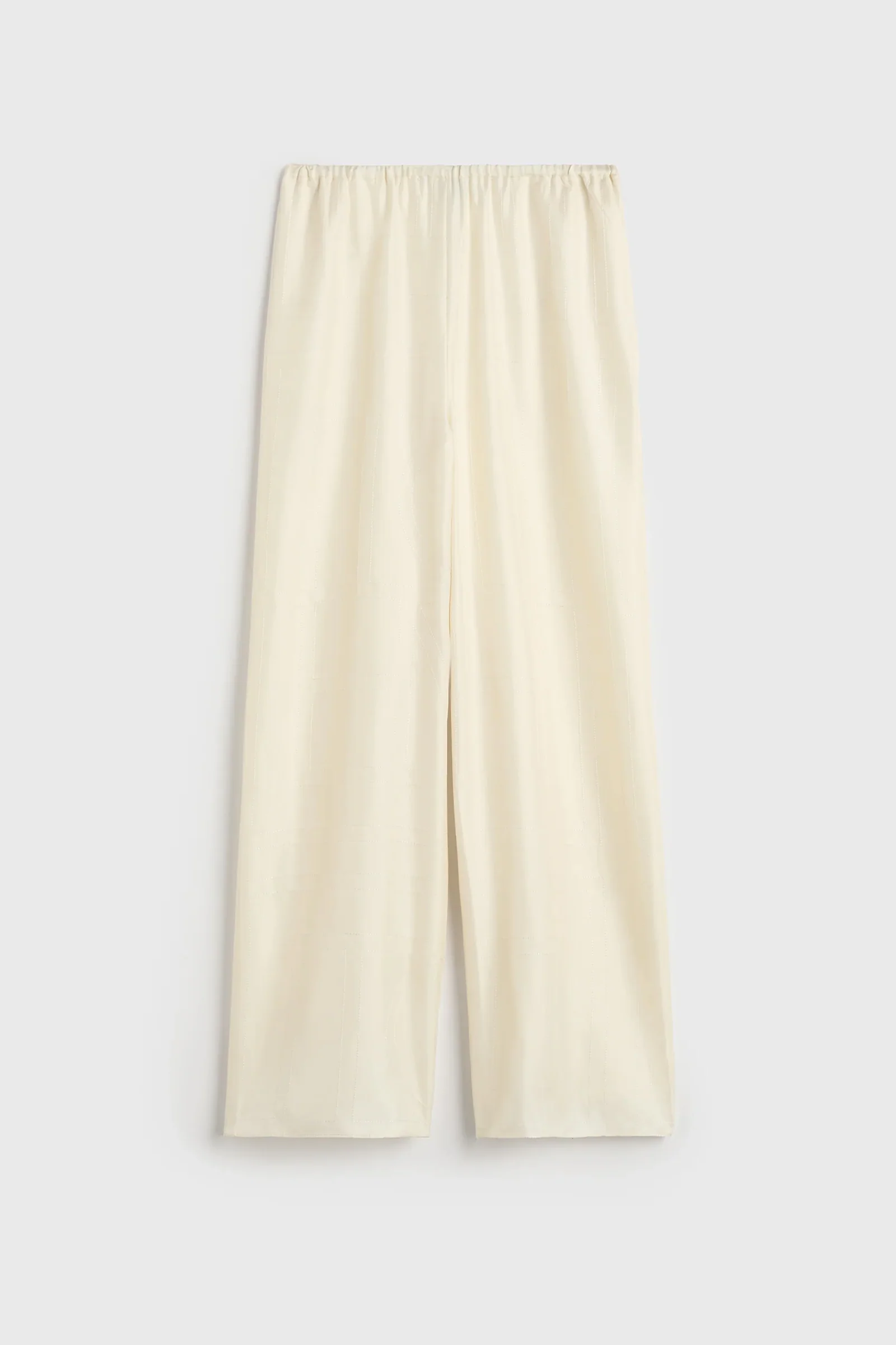 Monogram Silk pj Bottoms