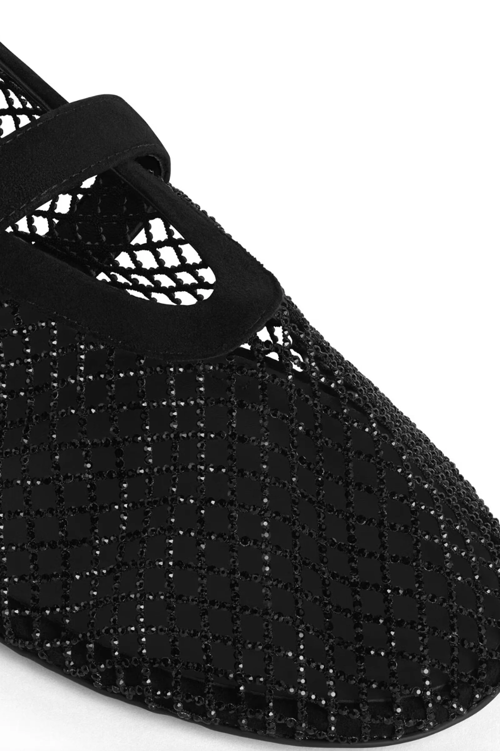 Ballet Flats in Strass Fishnet - Image 4
