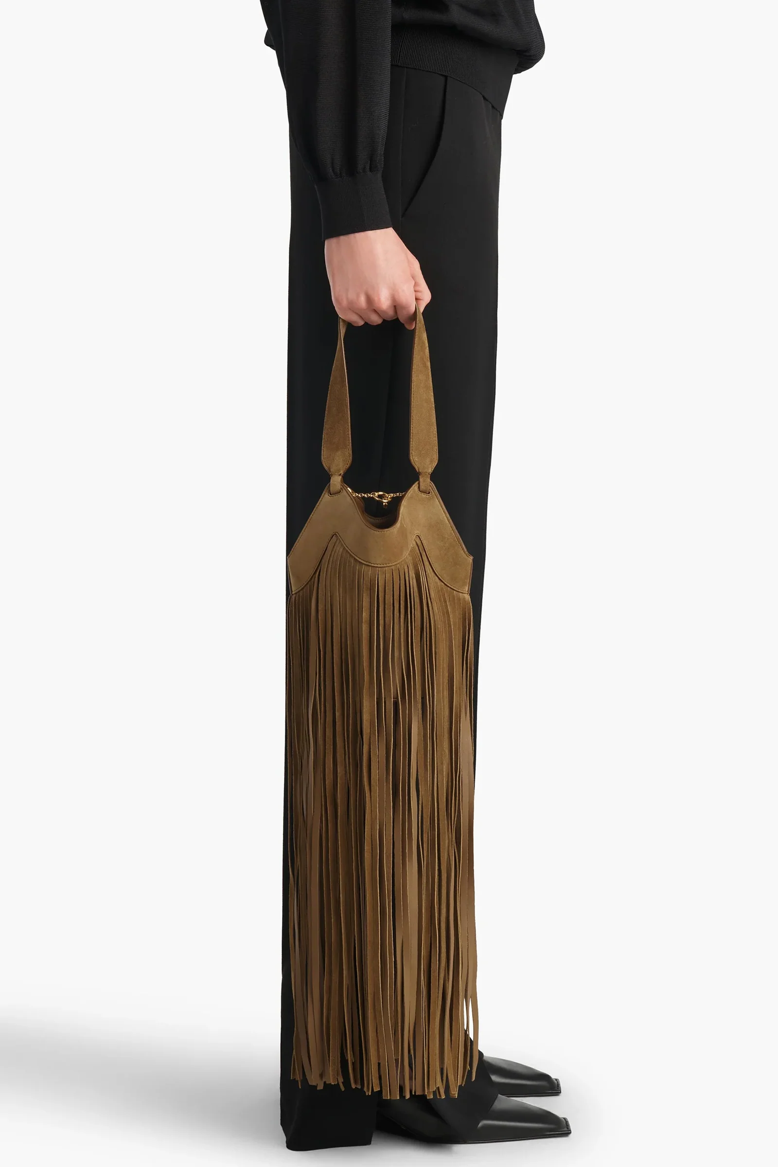 Nano Lotus Fringe Tote - Image 2