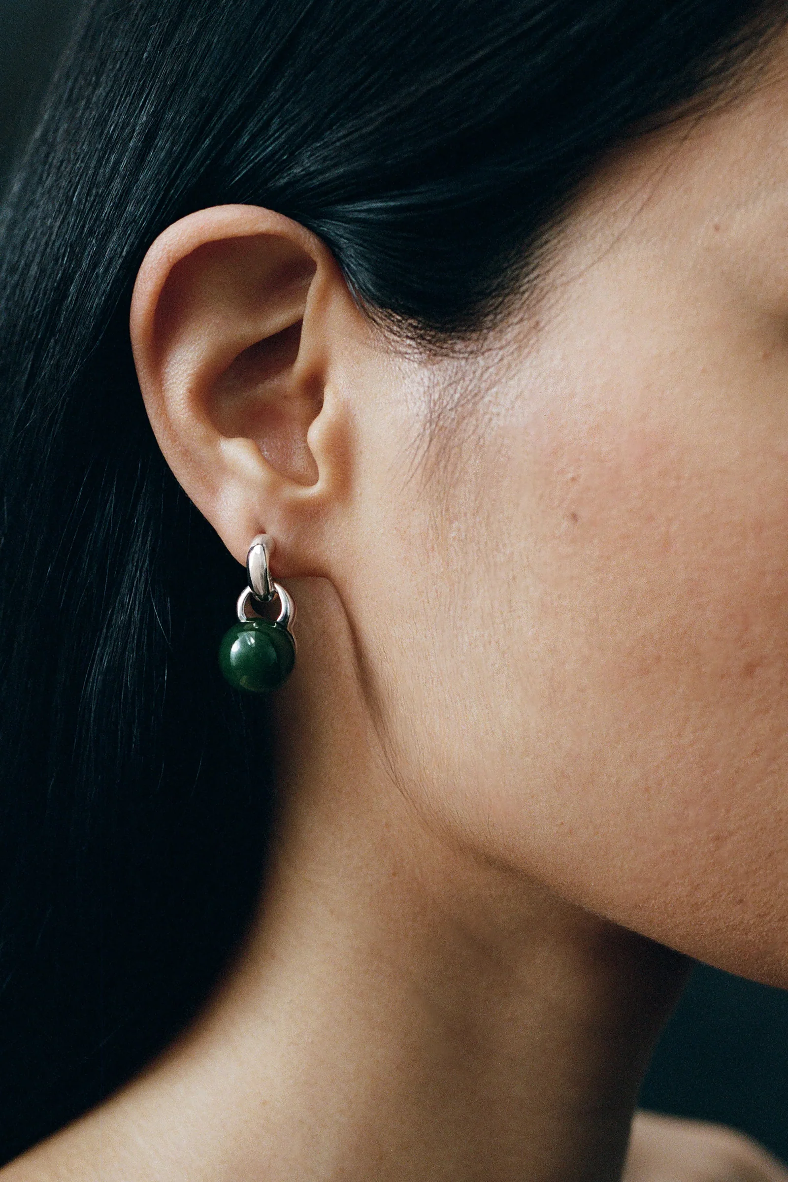Everyday Jade Earrings - Image 2