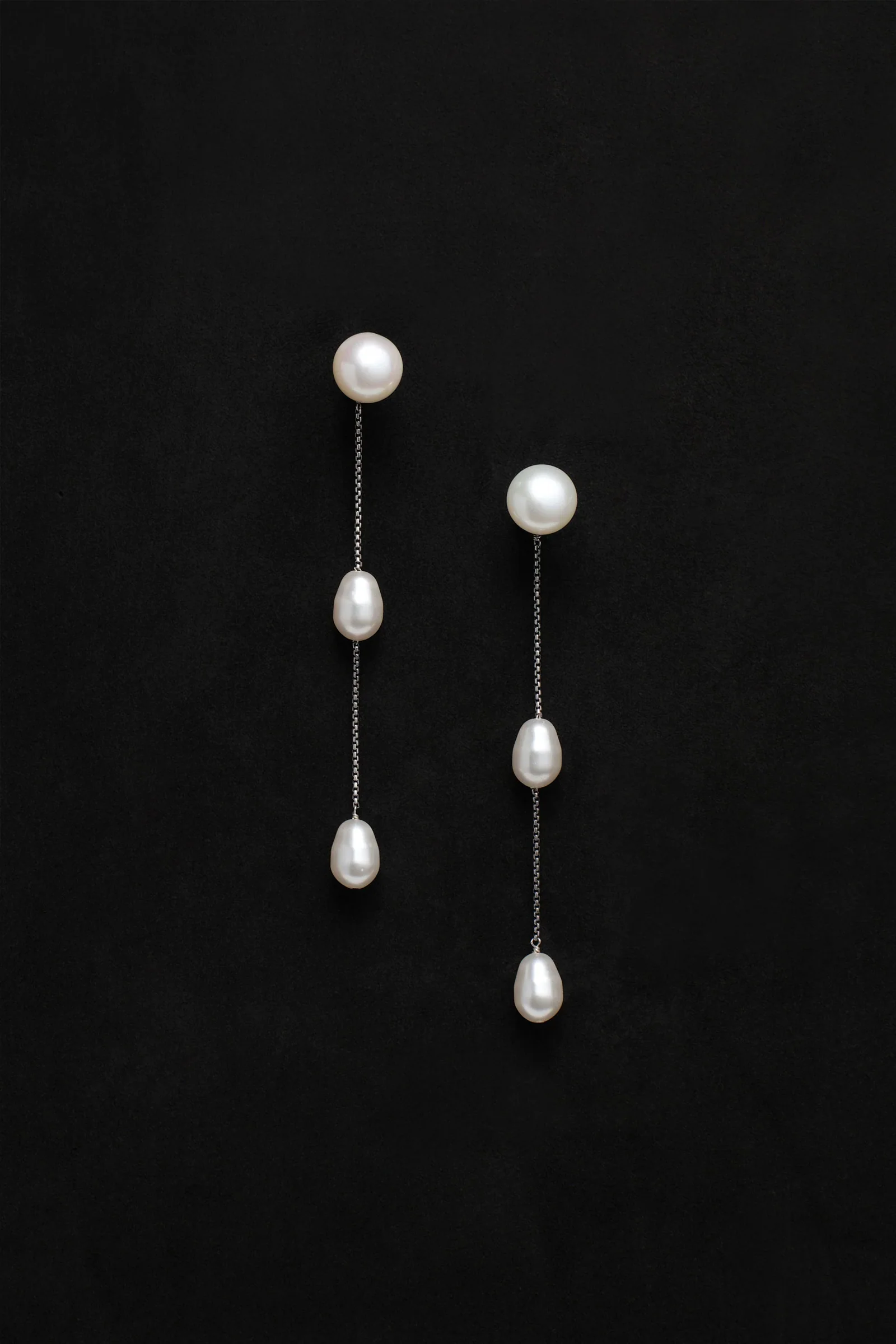 Small Pearl Drop Earrings