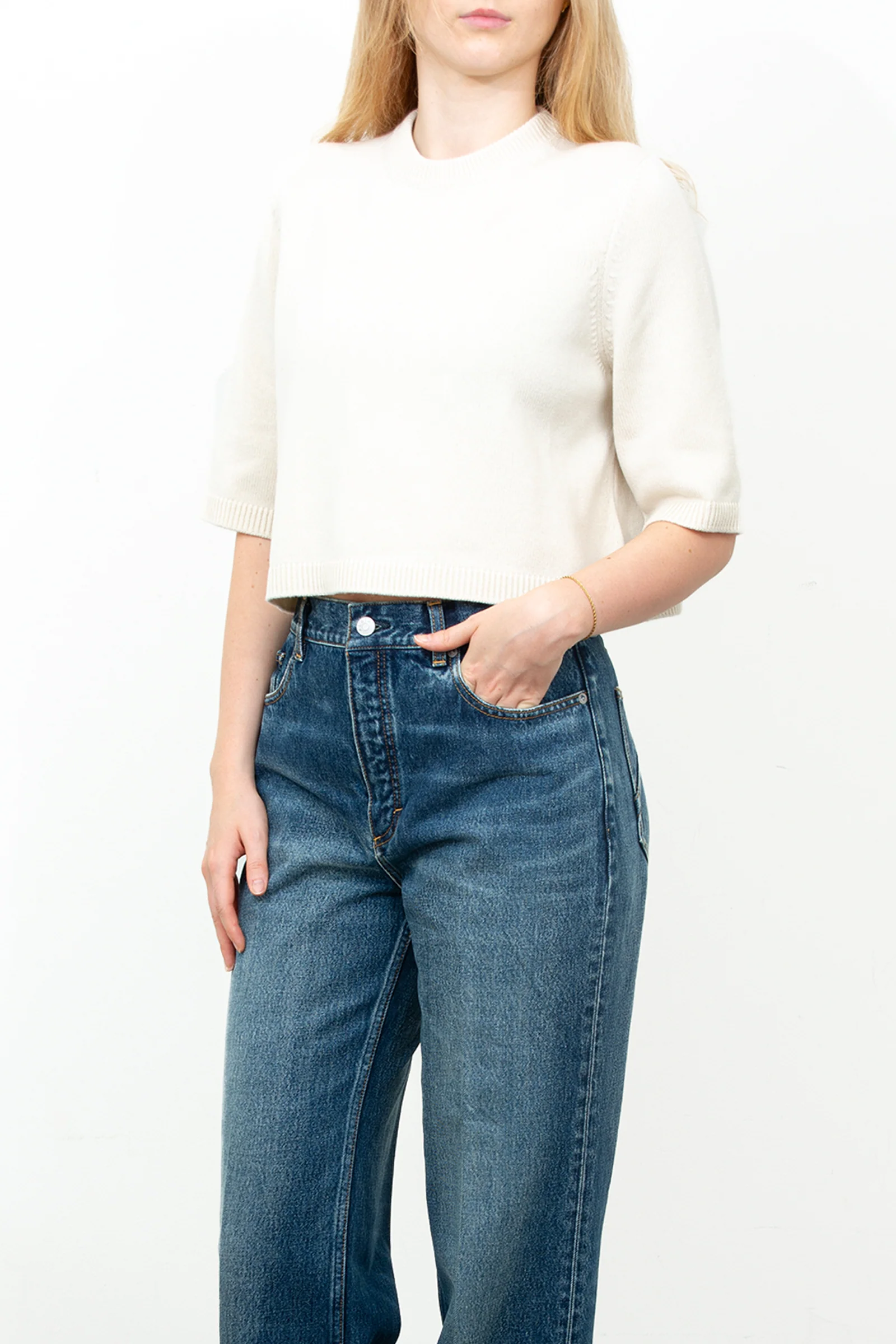 Highneck cashmere jumper - Image 3