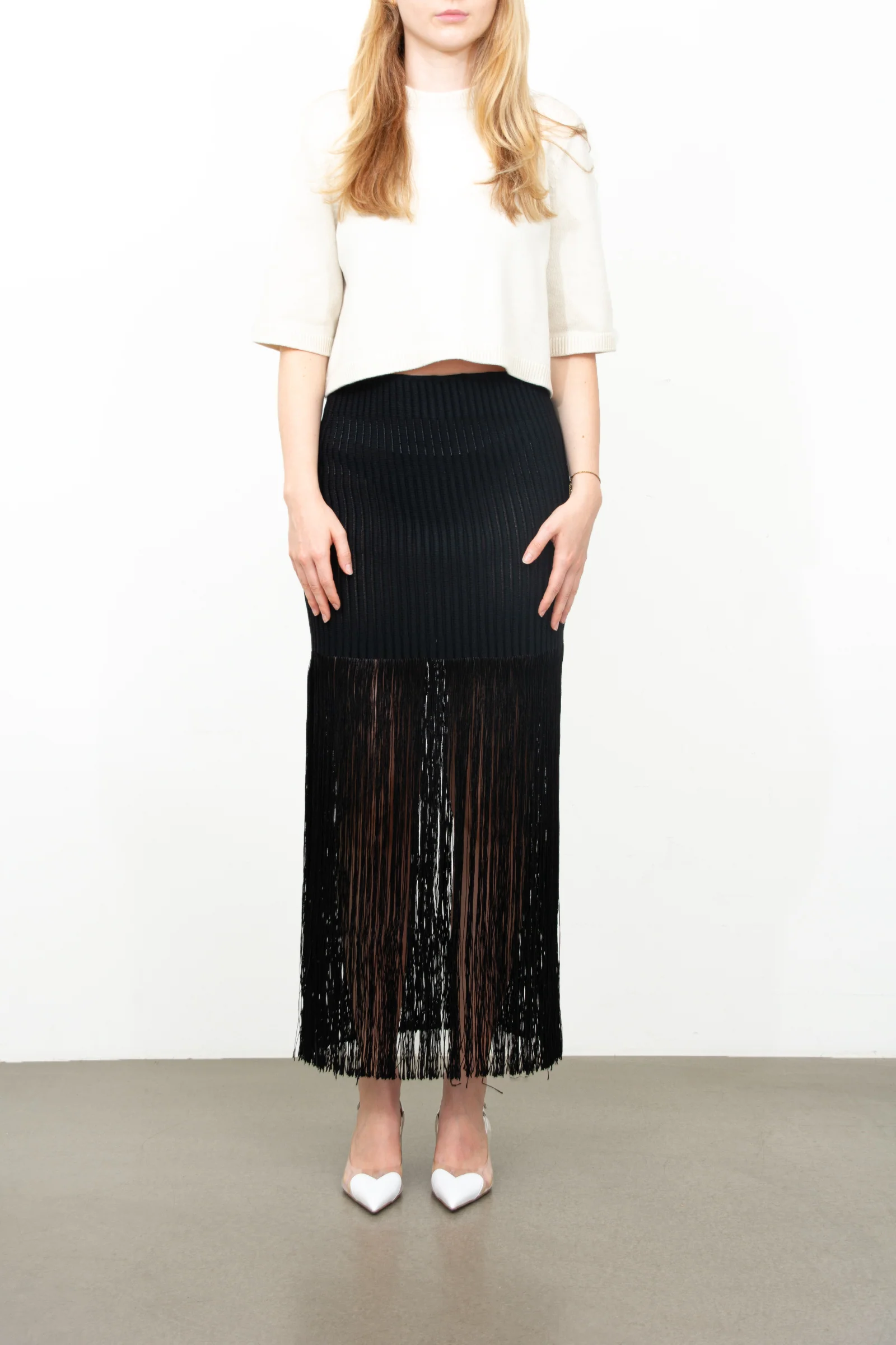 Fringed tube skirt - Image 2