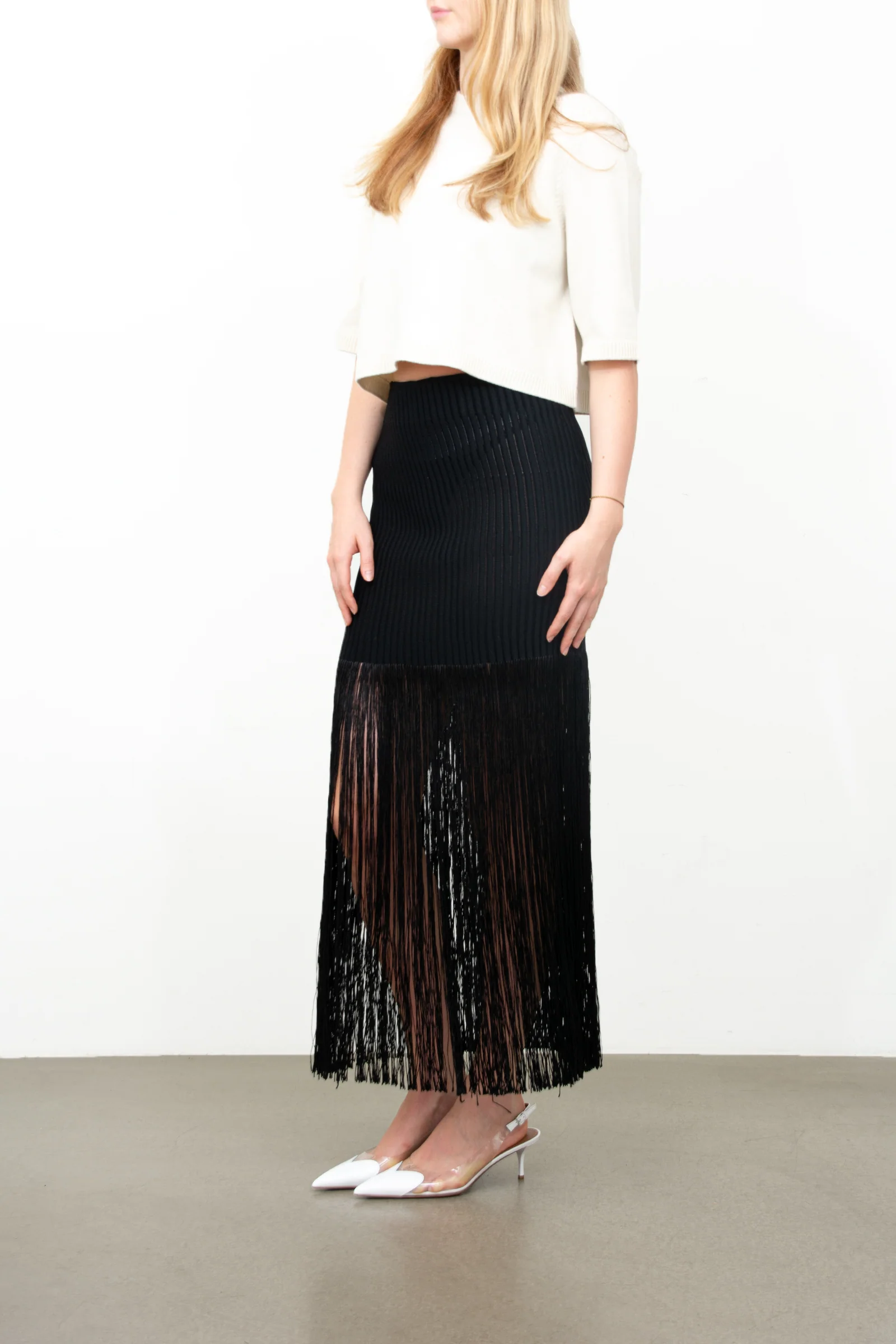 Fringed tube skirt - Image 3