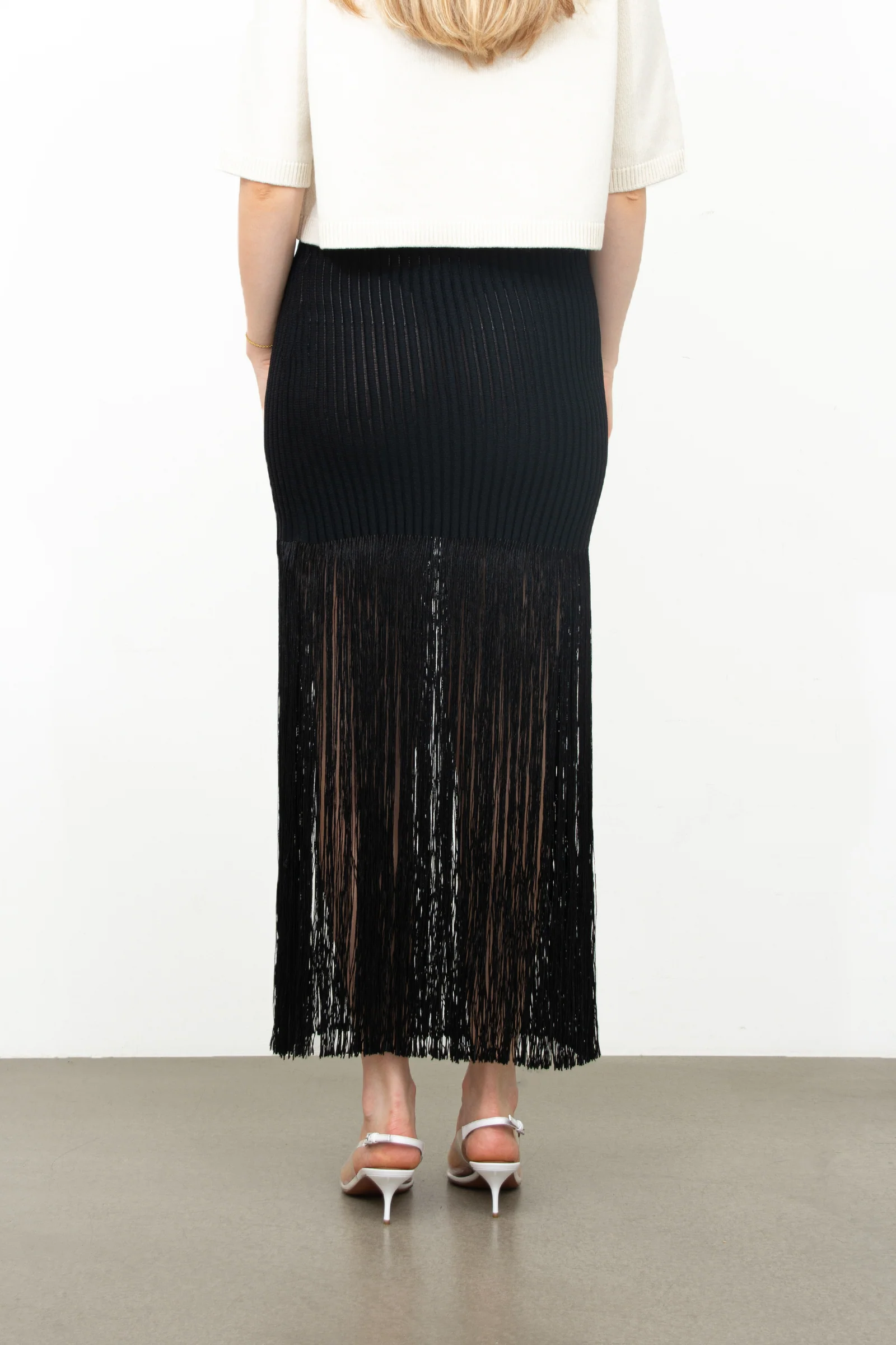 Fringed tube skirt - Image 5