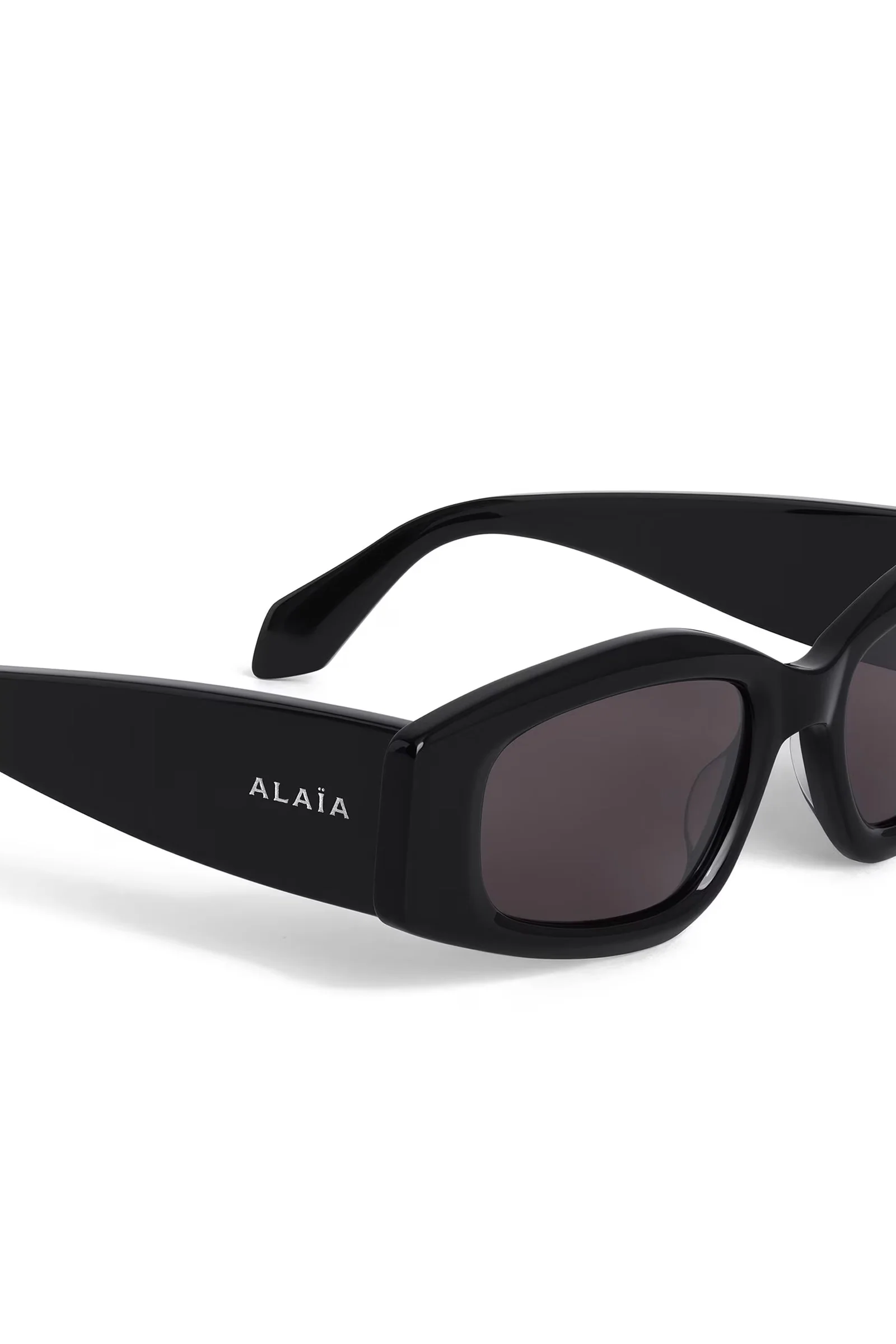 Oval Sunglasses Black/Grey - Image 3