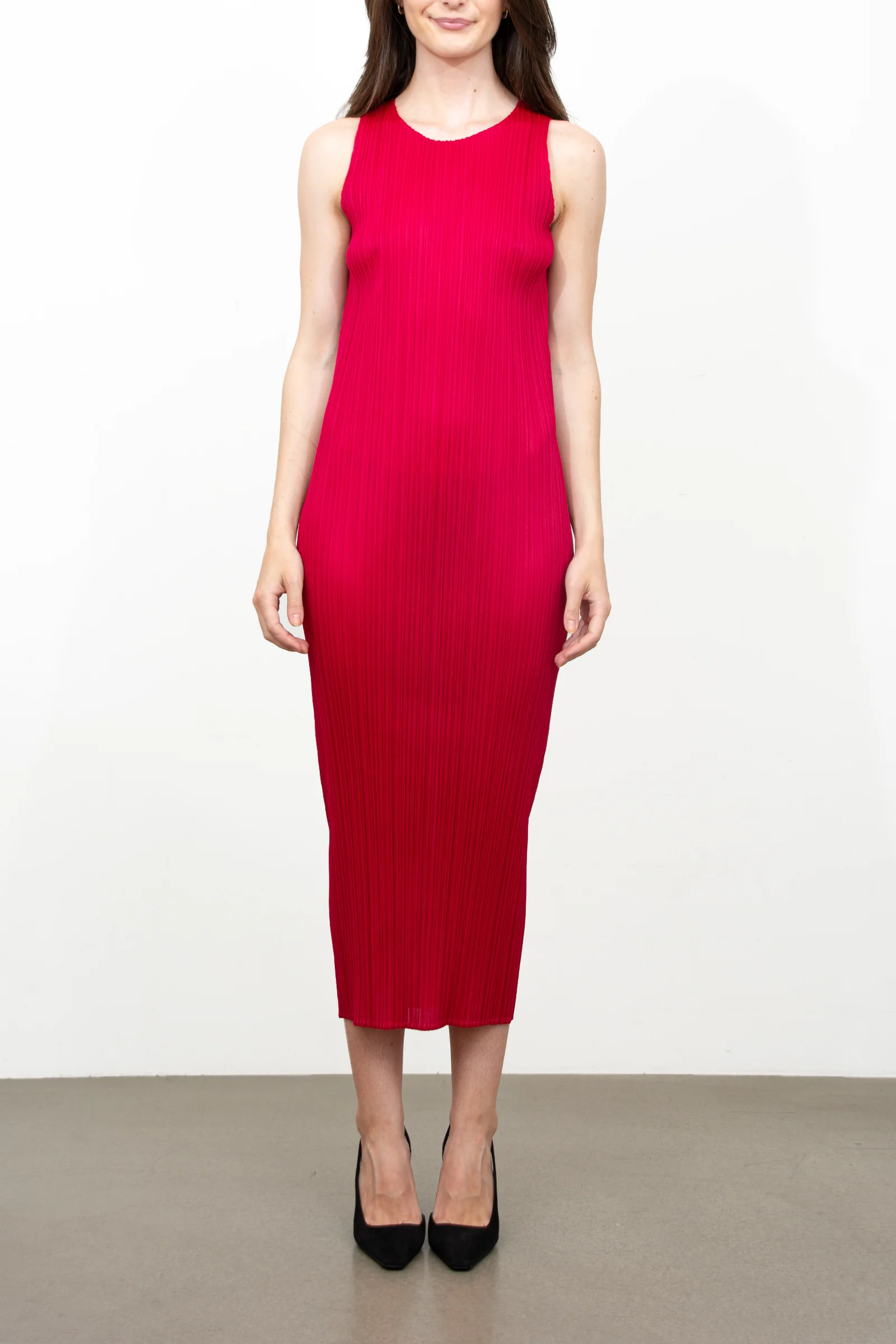 Long Sleeveless Dress - Image 2