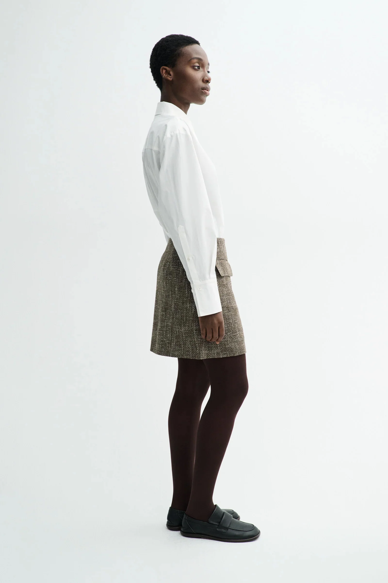 nomme tweed skirt - Image 4
